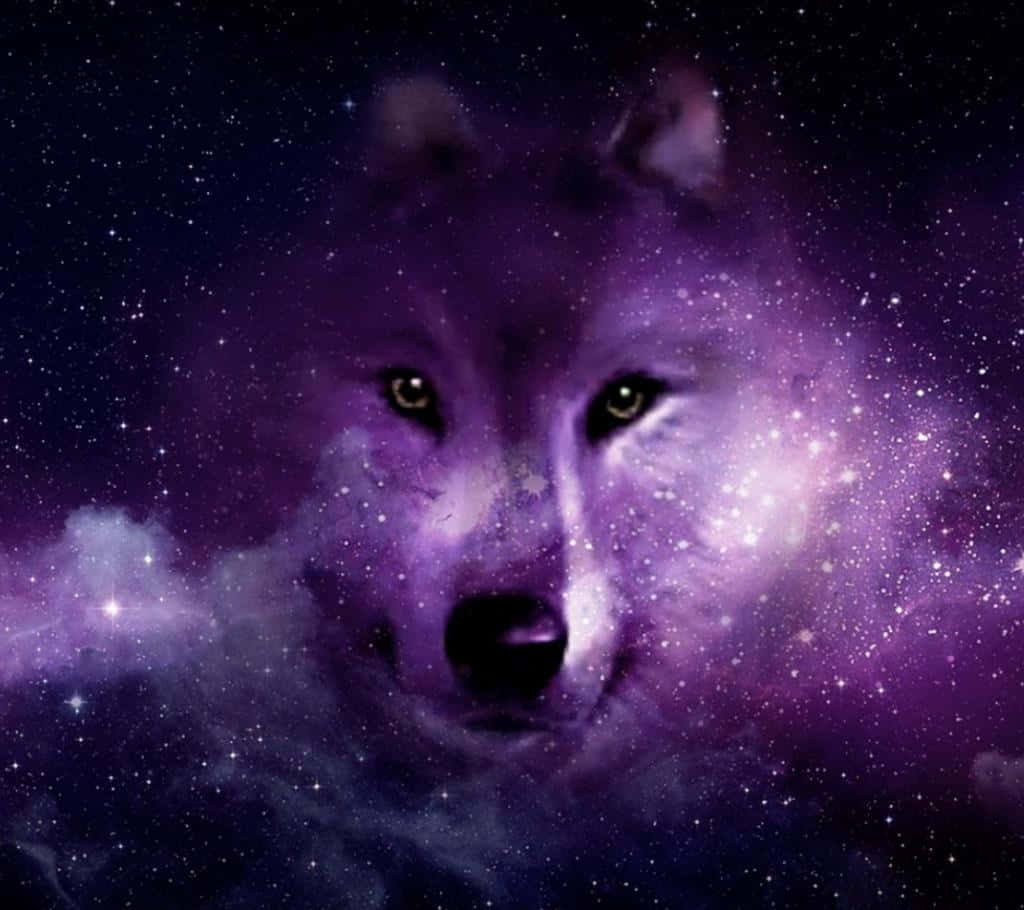 Galaxy Wolves iPhone-skjermtema Bakgrunner