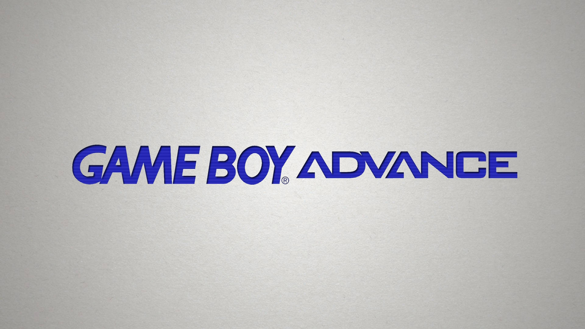 Game Boy Advance-logo Bakgrunner
