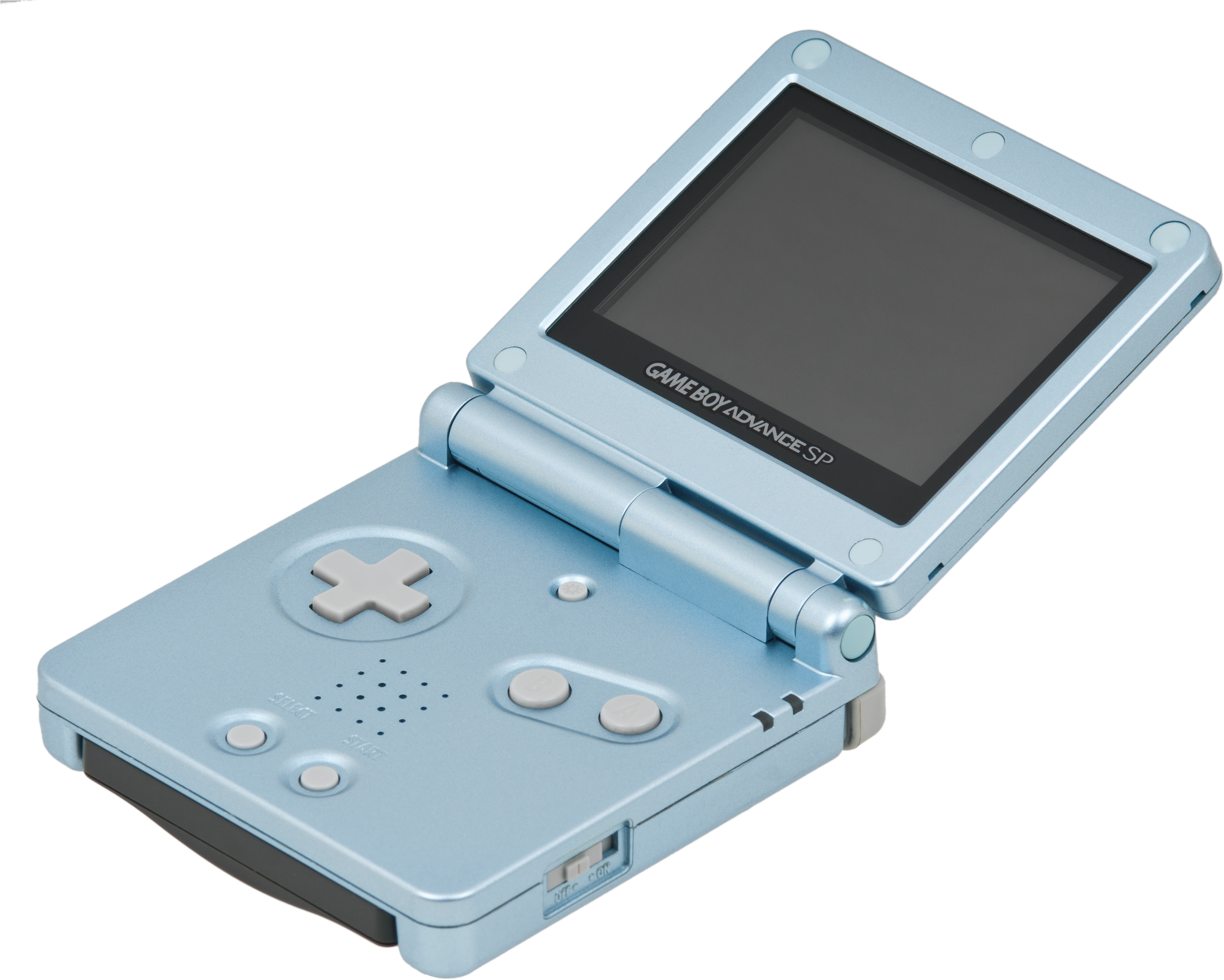 Game Boy Advance S P Blå Bakgrunner