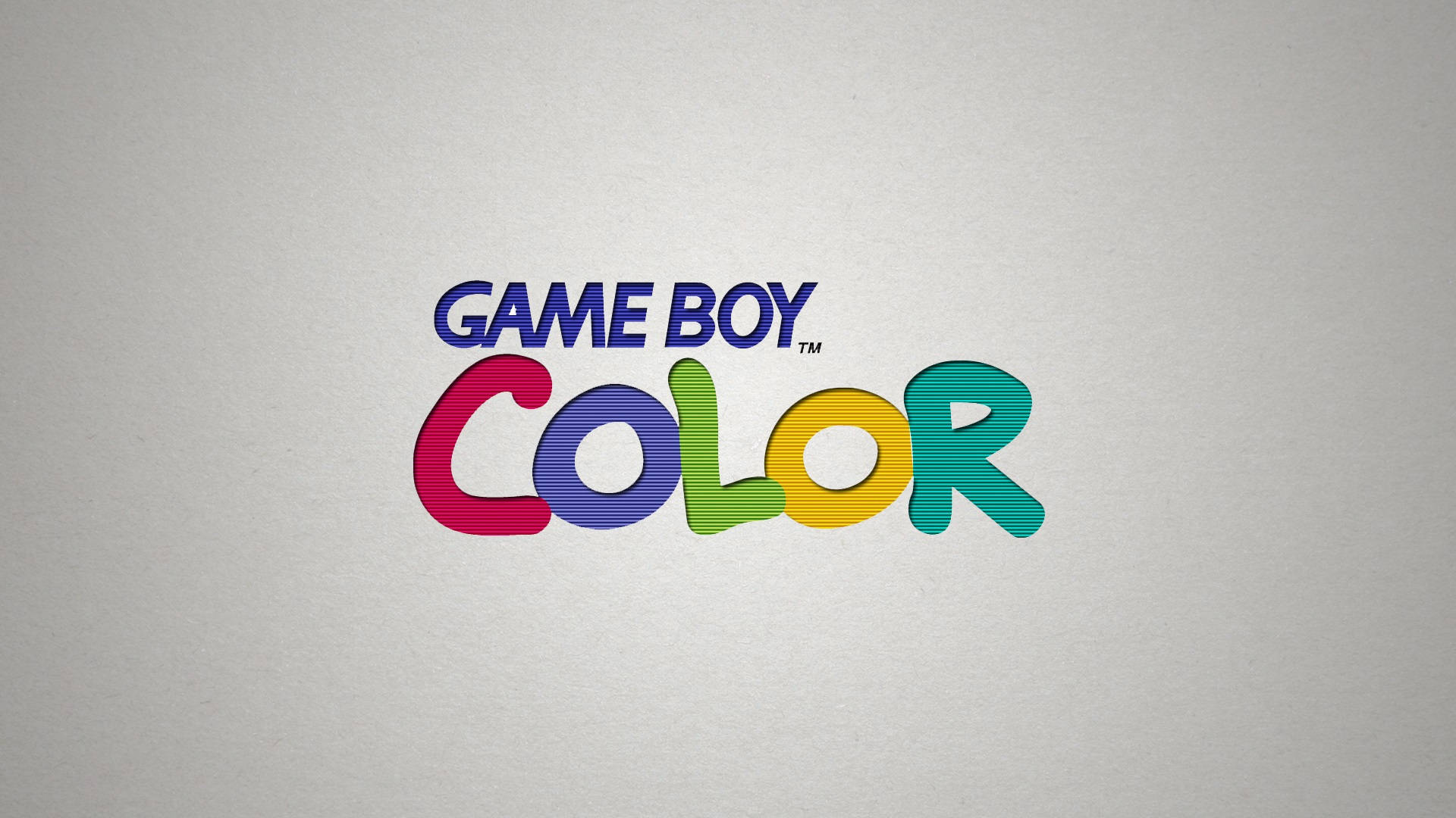 Game Boy Color-logo Bakgrunner