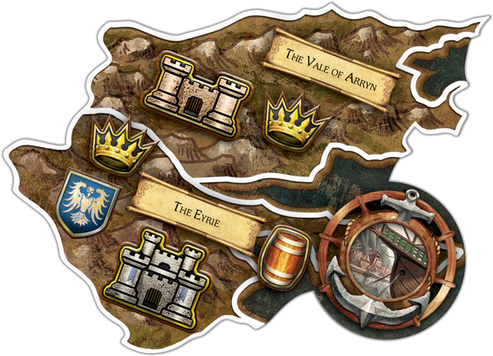 Game of Thrones Dale of Arryn Kart Bakgrunner