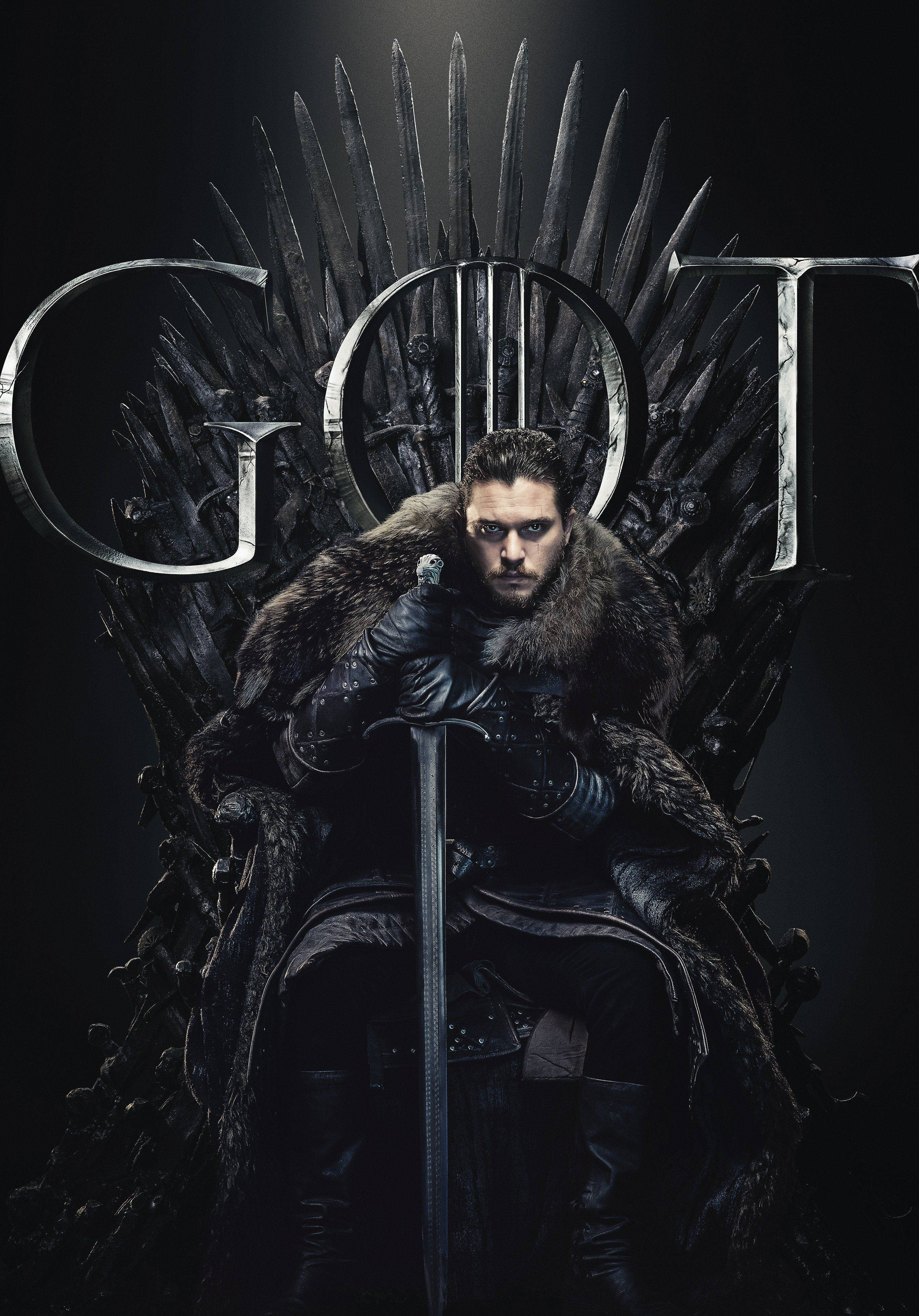 Game of Thrones Sesong 8 Snøtrone Bakgrunner