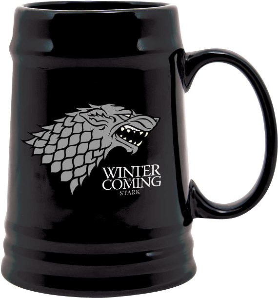 Game of Thrones Stark-sigil krus Bakgrunner