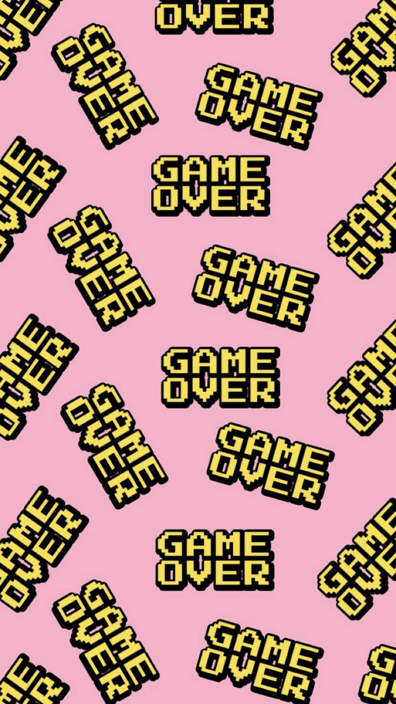Game Over estetiske ord Bakgrunner