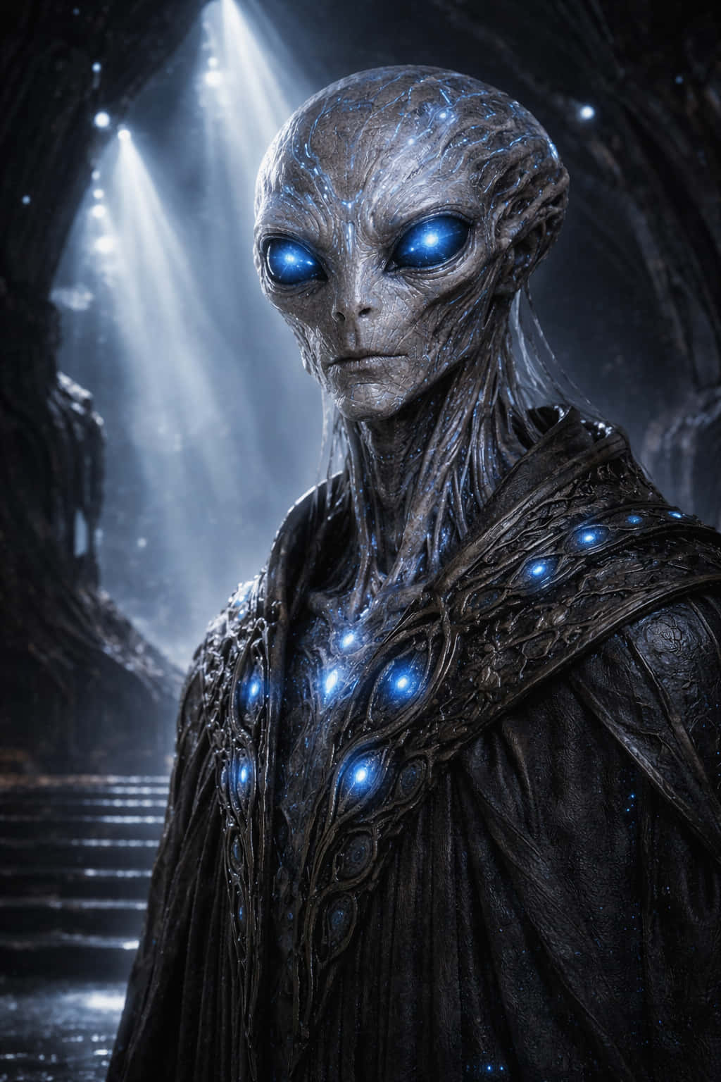 Gammel romvesen, romvesen, romvesen PNG, romskip PNG, romvesen scene, UFO, UFO PNG, utenomjordisk, gammel, gamle Egypt, gamle Kina, sivilisasjon, estetisk, 8K, 4K