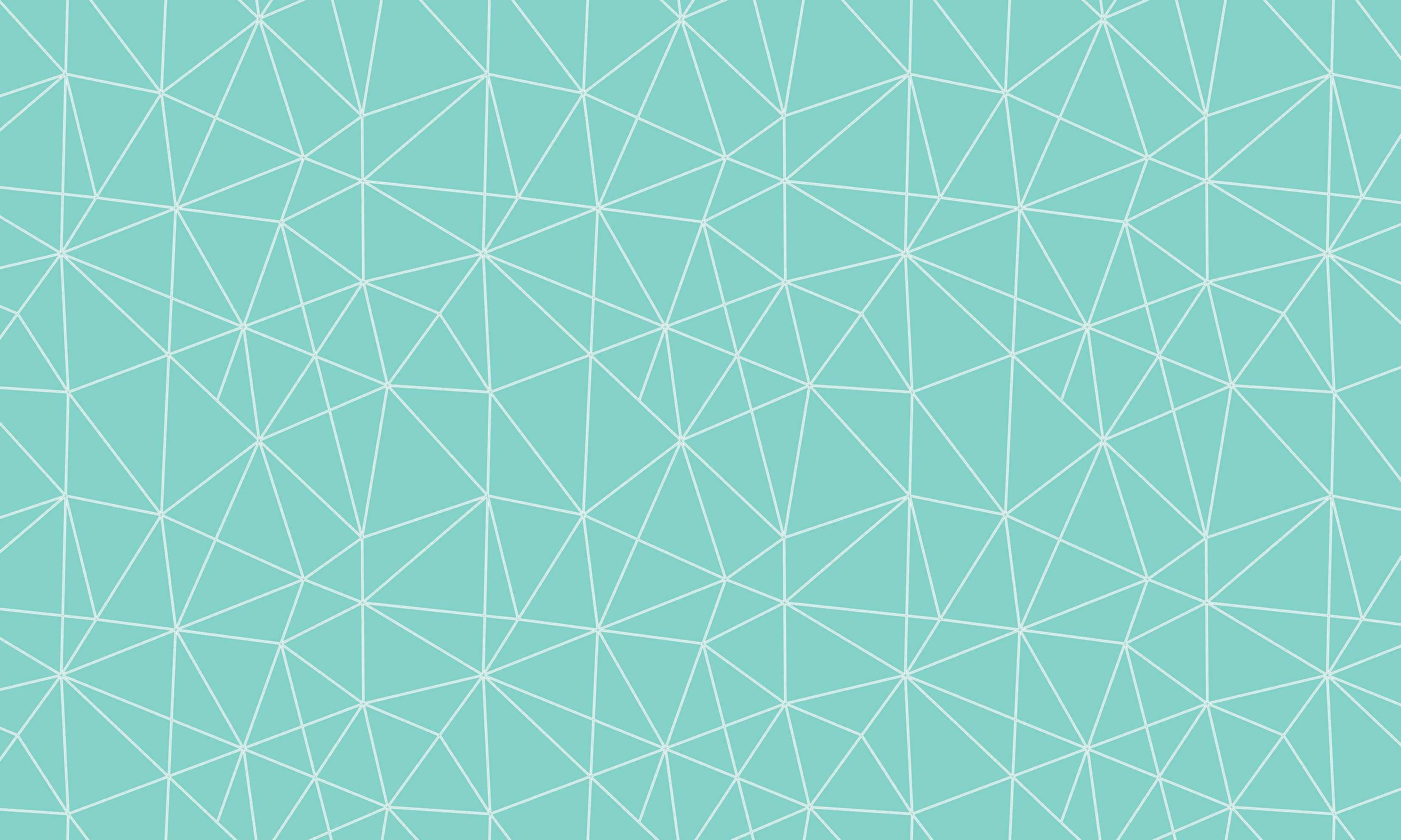 Geometrisk design på pastellgrønn Bakgrunner