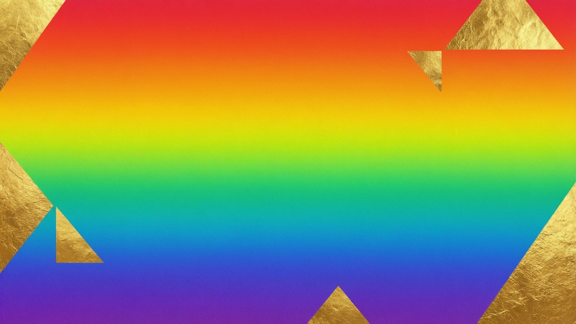 Geometrisk regnbuefolie Bakgrunner
