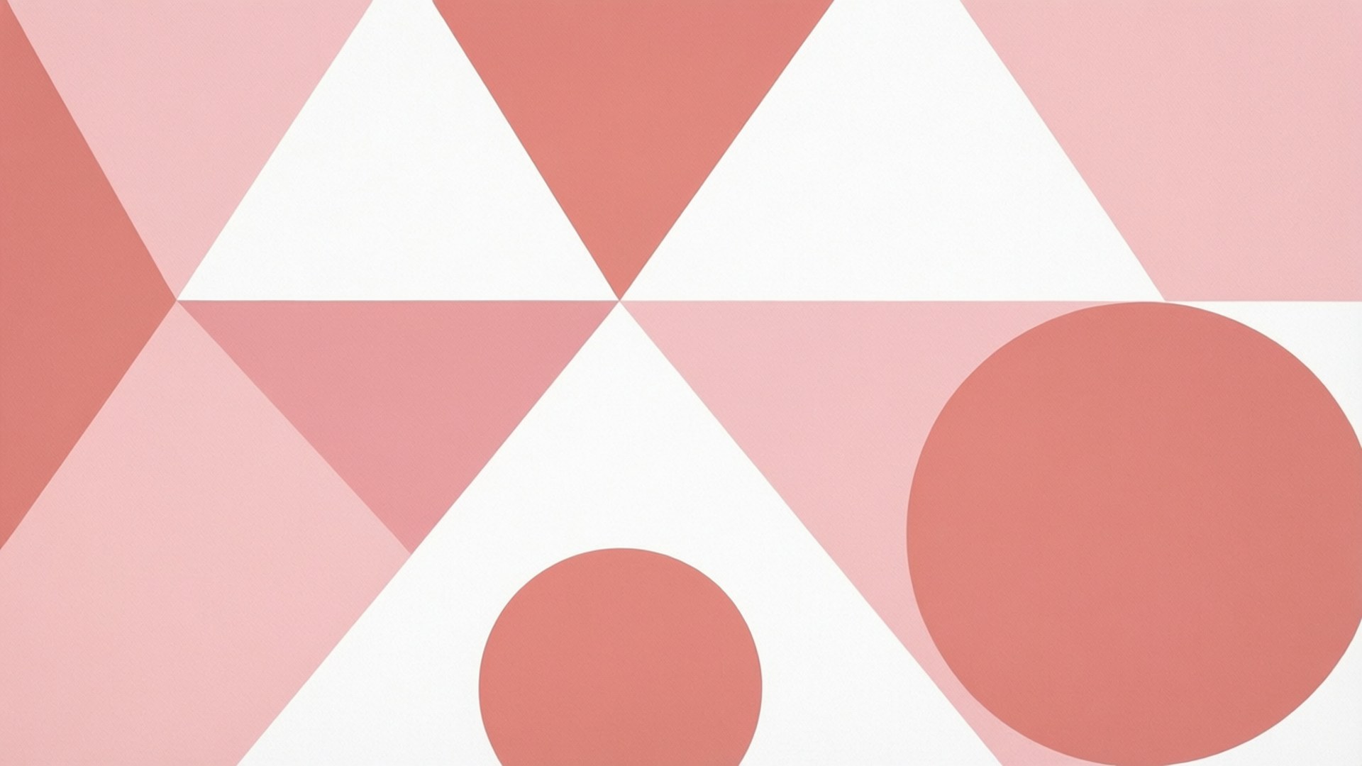 Geometrisk rosa kunst Bakgrunner
