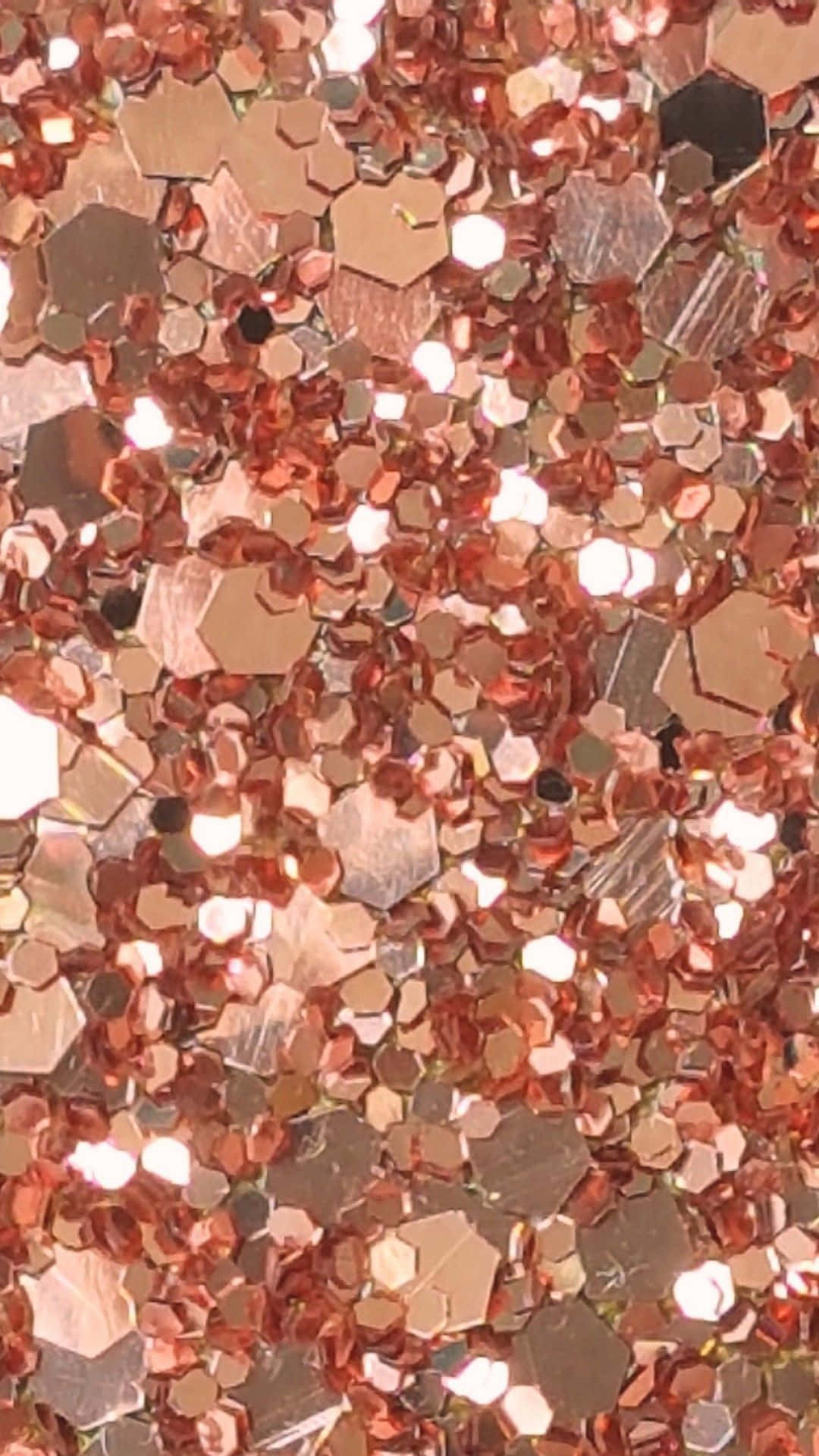 Geometrisk roségullglitterbakgrunn Bakgrunner