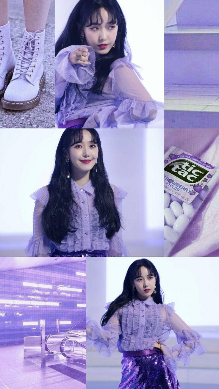 Gfriend Estetisk Collage Bakgrunner