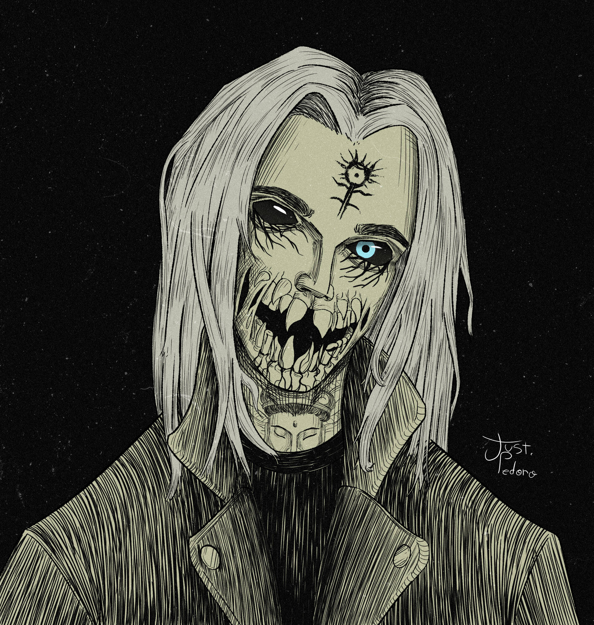 Ghostemane Monstrøse Tenner Bakgrunner