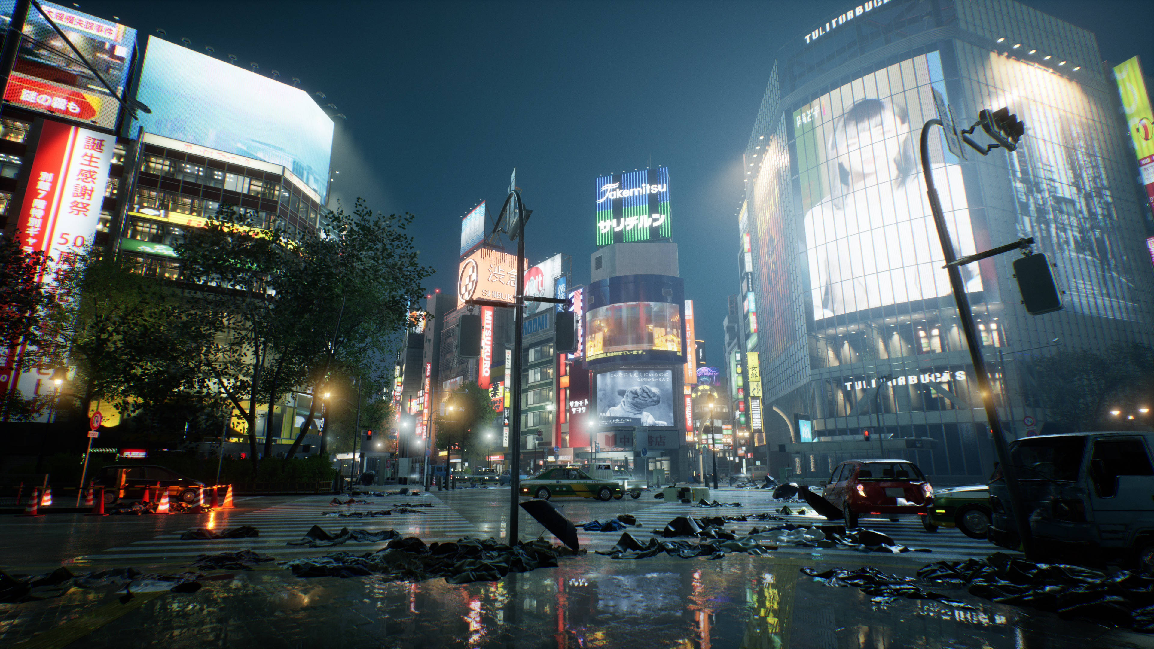 Ghostwire Tokyo Ødelagt by Bakgrunner