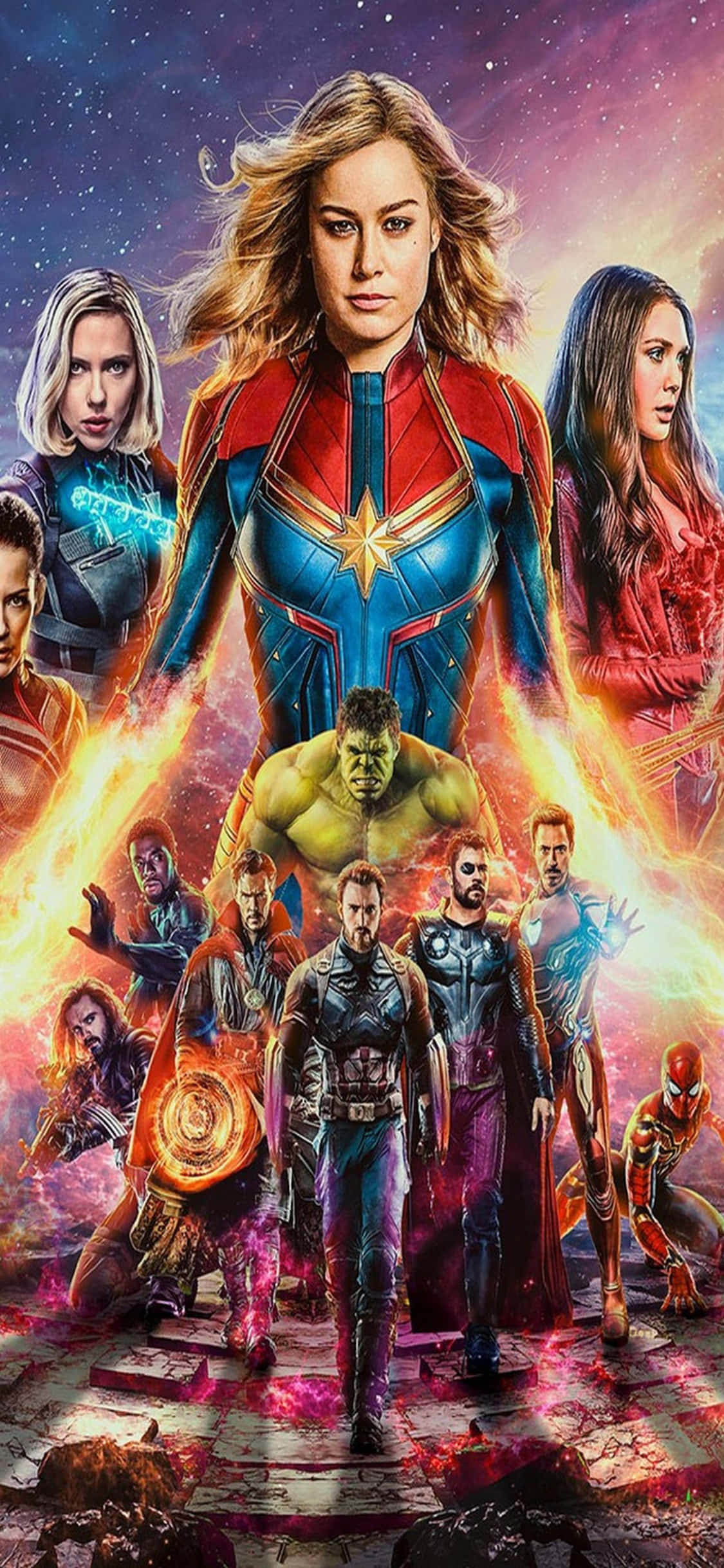 Gjør Deg Klar For Kamp med iPhone Xs og Marvel's Avengers! Bakgrunner