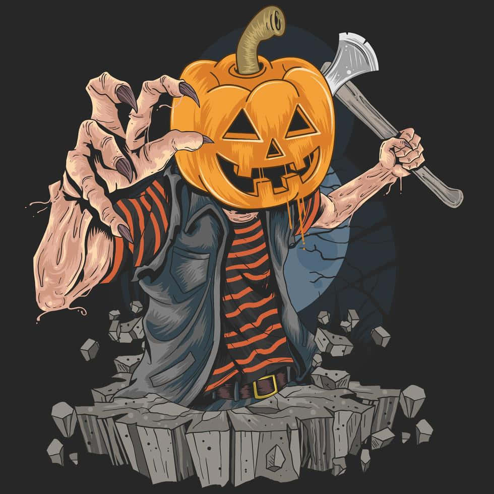 Gjør deg klar for skikkelig gøy halloweenmoro i tegneseriestil! Bakgrunner