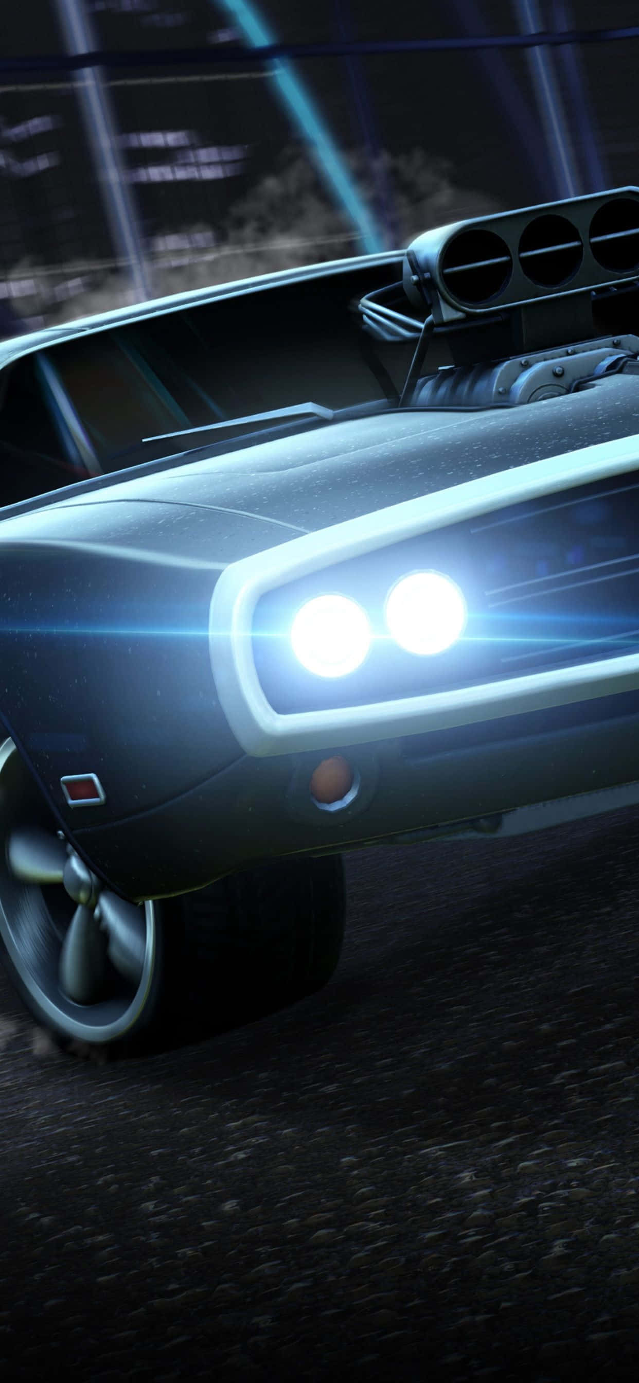 Gjør deg klar for episke Rocket League-kamper på iPhone XS Max Bakgrunner