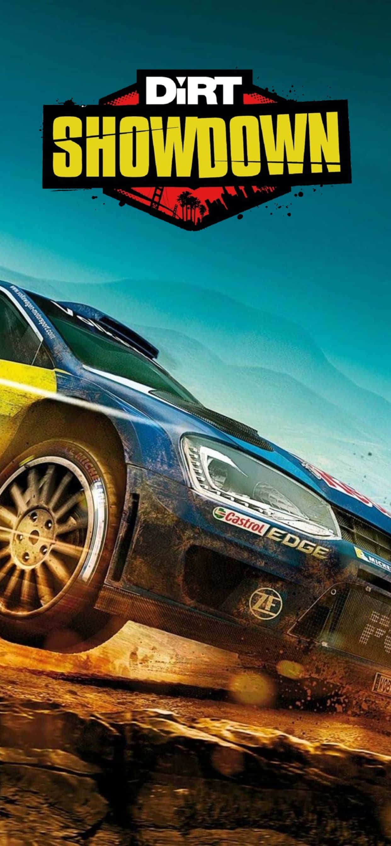Gjør deg klar for en spennende Dirt Showdown på din iPhone Xs Max! Bakgrunner