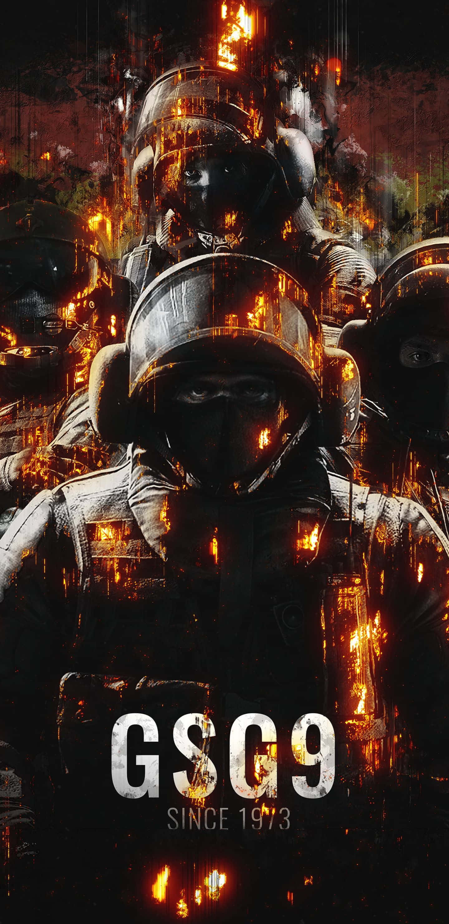 Gjør deg klar for action med Pixel 3xl Rainbow Six Siege-bakgrunnen Bakgrunner