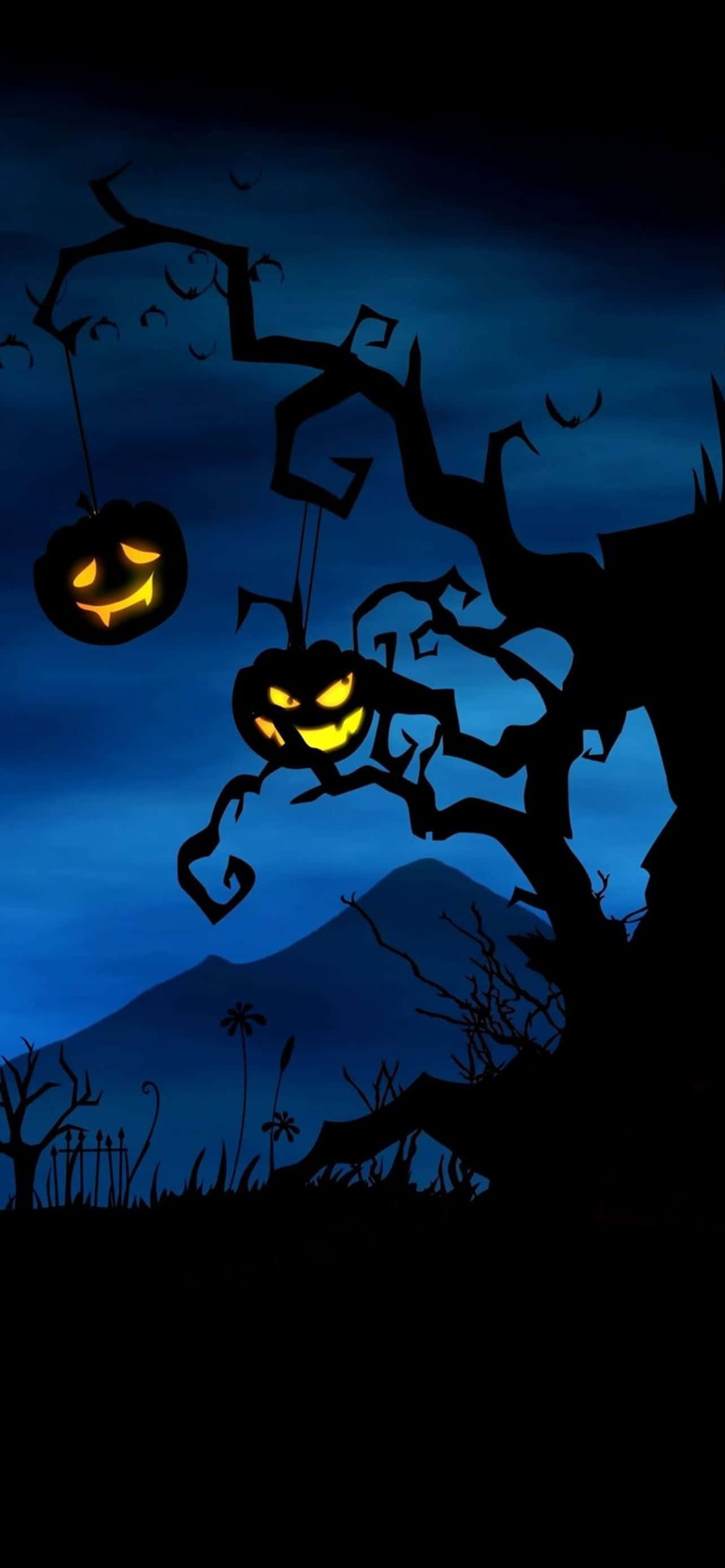 Gjør deg klar for en skummel oktober med dette halloween-inspirerte iPhone-bakgrunnsbildet Bakgrunner