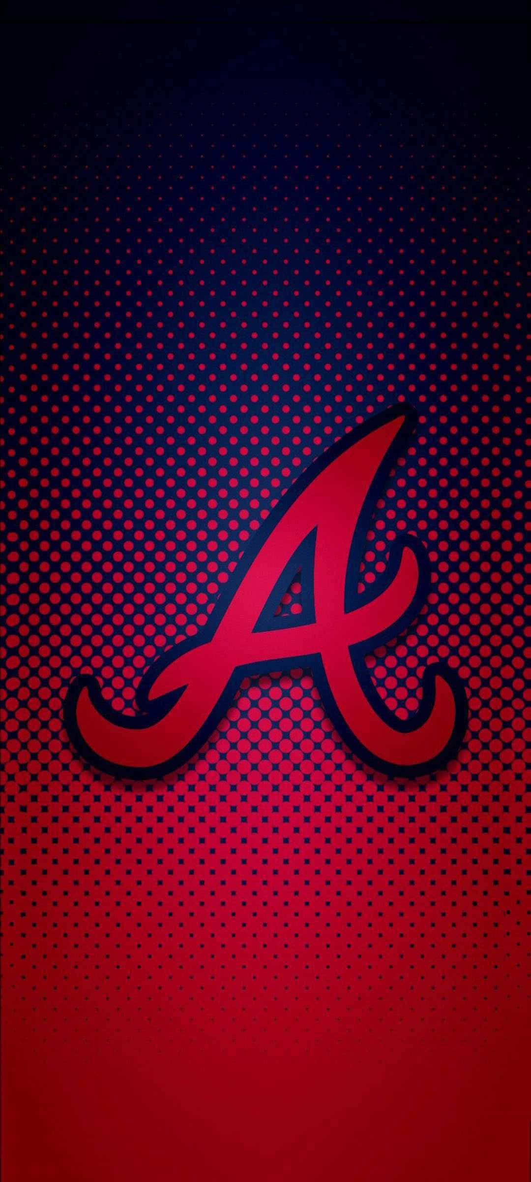 Gjør deg klar til Braves' neste kamp med din Atlanta Braves iPhone Bakgrunner