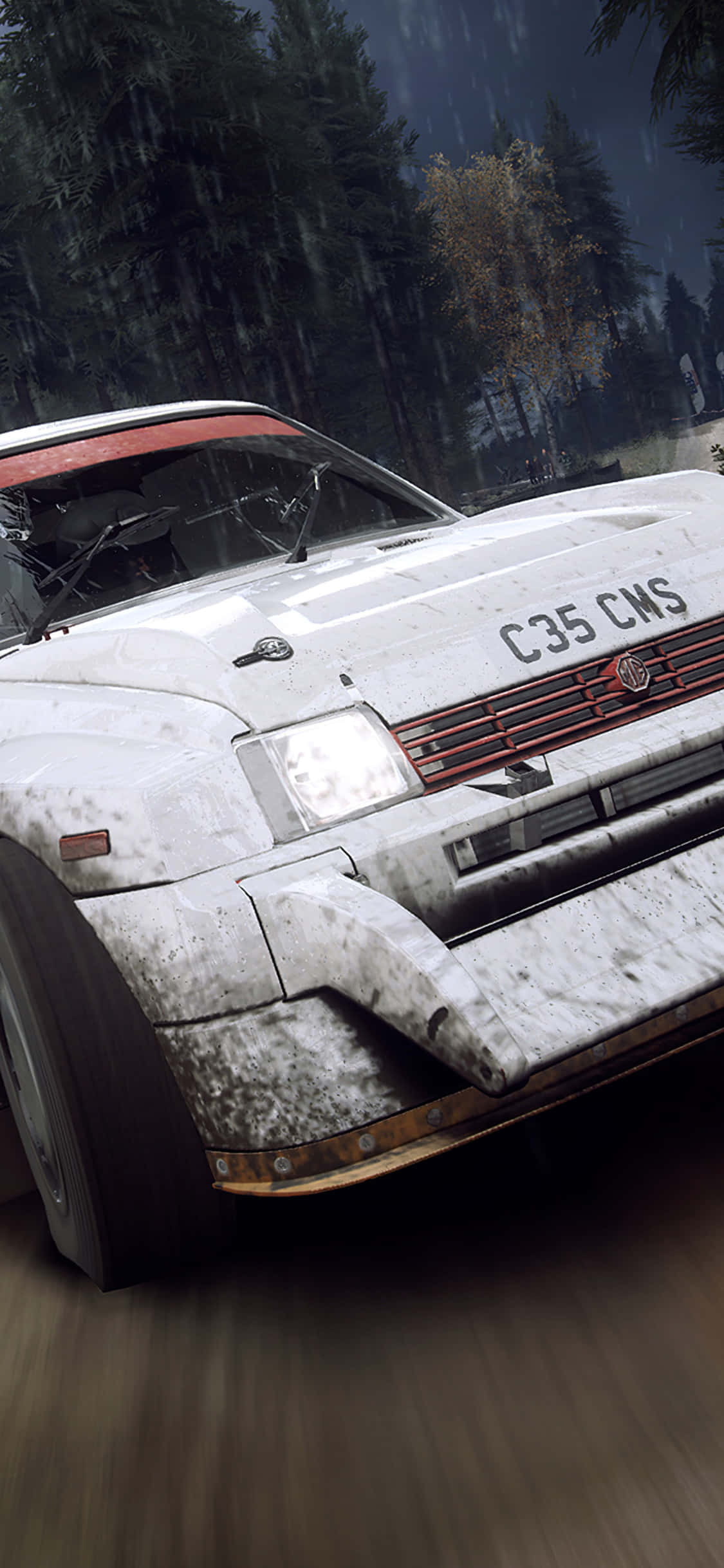 Gjør deg klar til å ta fatt på banen med iPhone Xs og Dirt Rally Bakgrunner