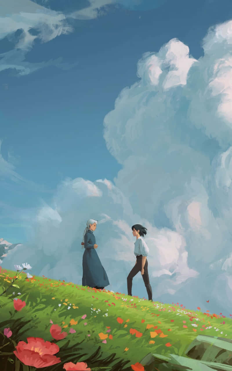 Gjør fantasiene dine levende med en Studio Ghibli-telefon! Bakgrunner