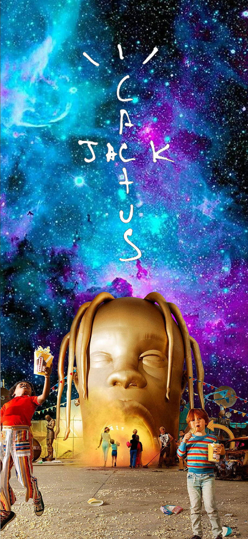 Gjør deg klar for Astroworld med den nye iPhone! Bakgrunner
