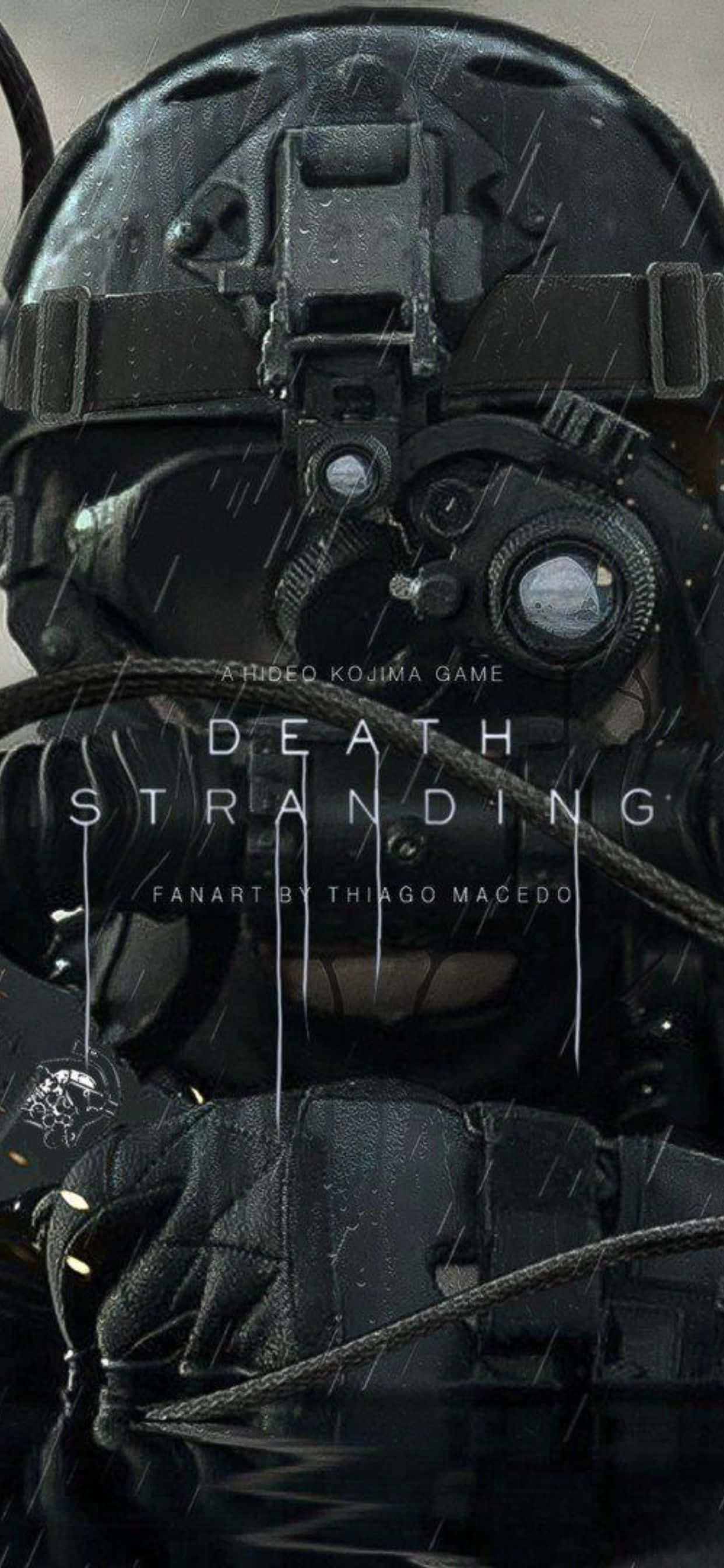 Gjør deg klar for en merkelig ny reise med iPhone XS Max og Death Stranding Bakgrunner