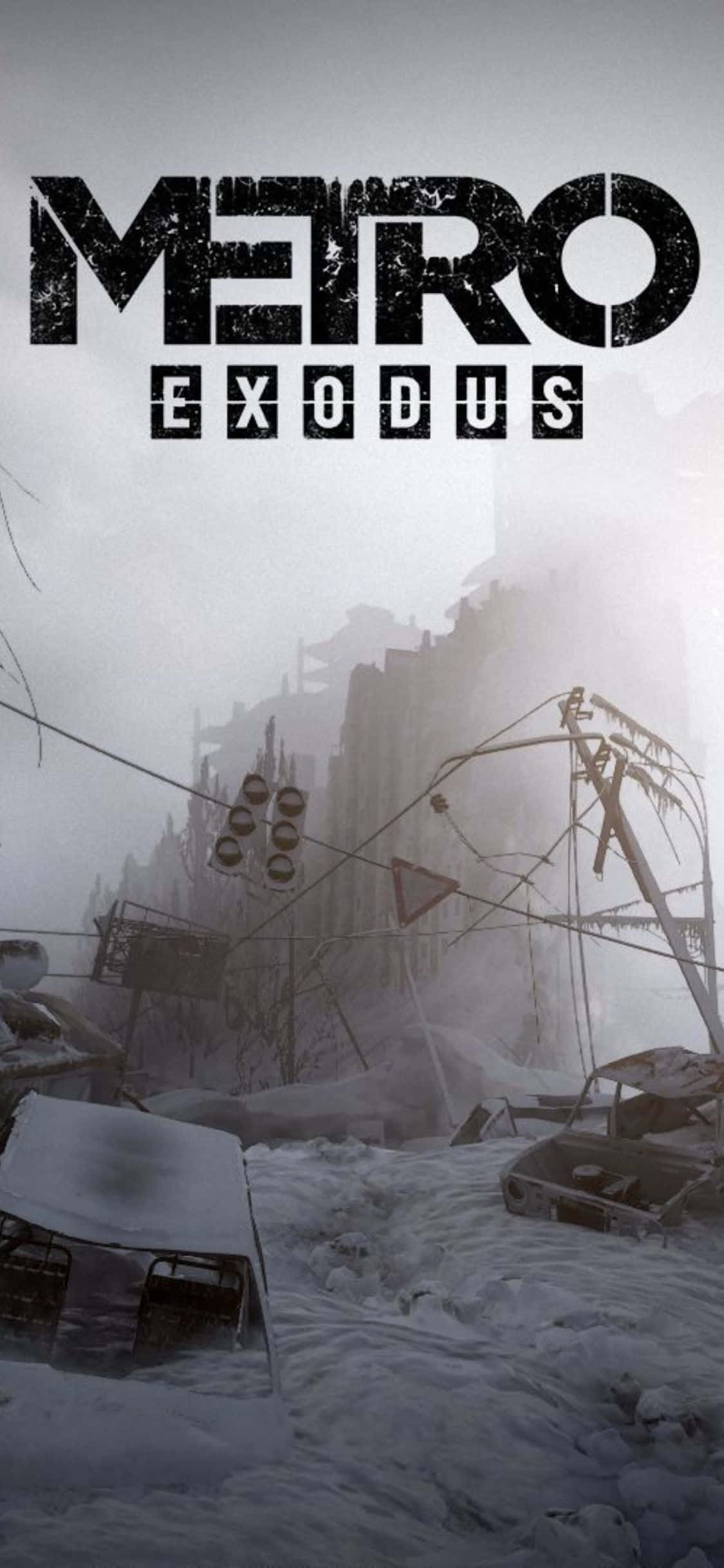Gjør deg klar til å utforske en postapokalyptisk verden med din iPhone X og Metro Exodus Bakgrunner