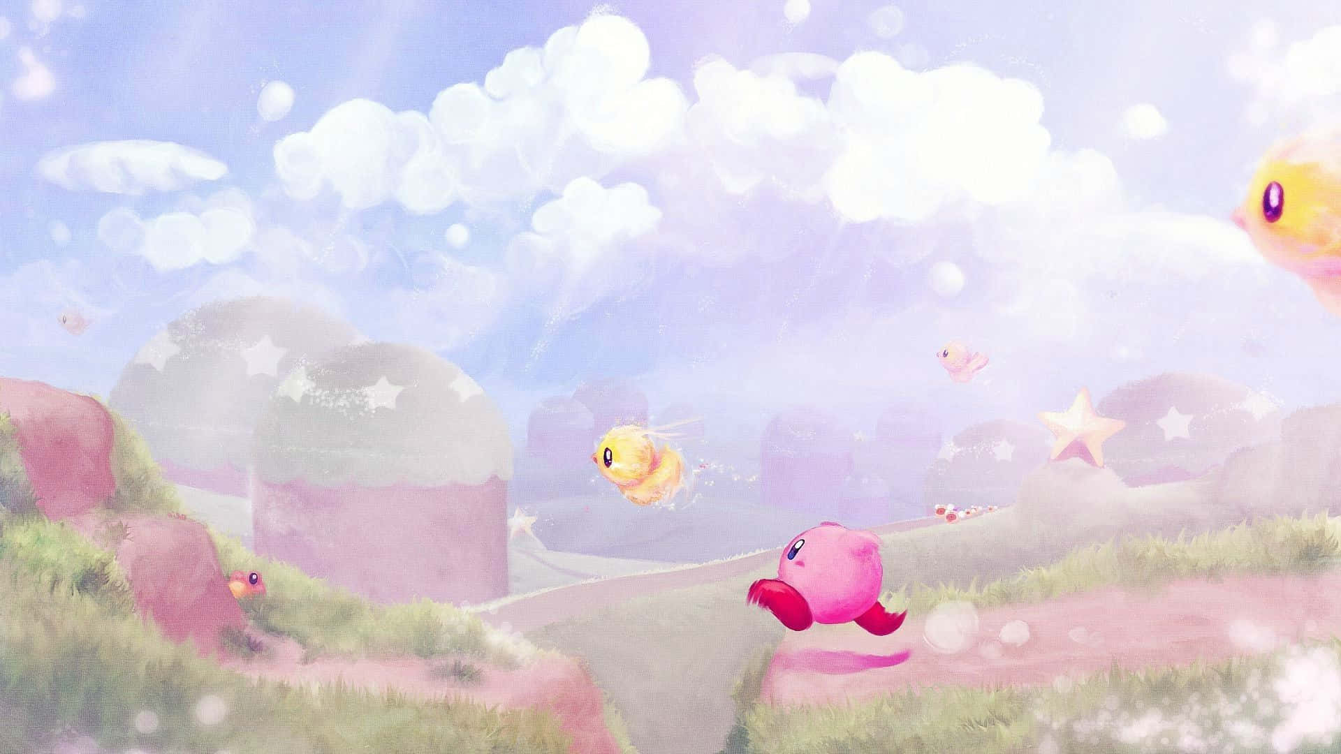 Glede i livet: Kirby hjelper spillere på eventyr! Bakgrunner