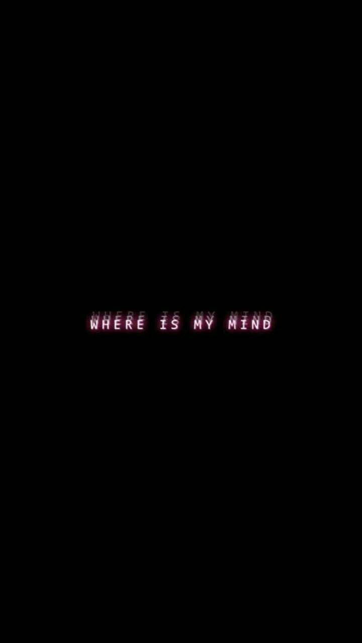 Glitchende Where Is My Mind-grafikk Bakgrunner