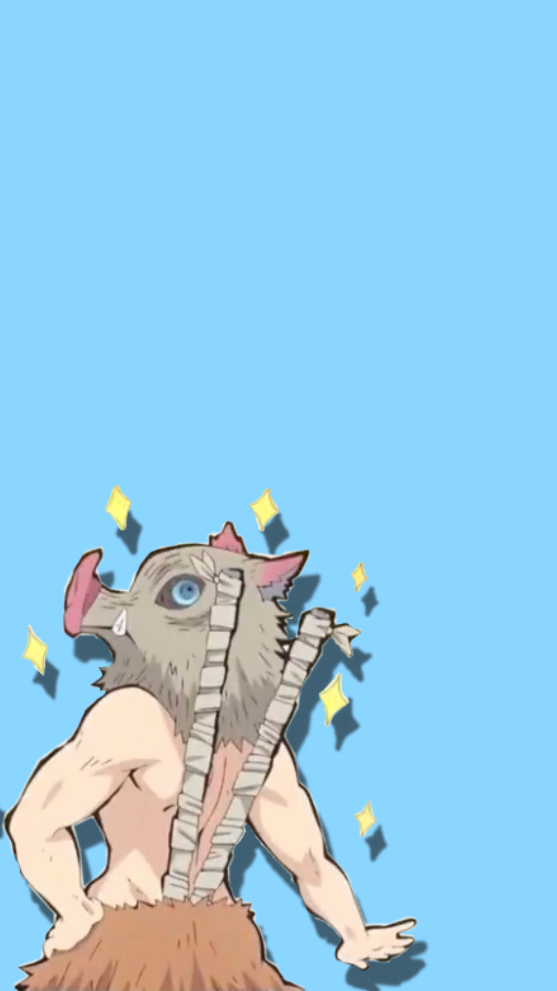 Glitrende Inosuke PFP Bakgrunner