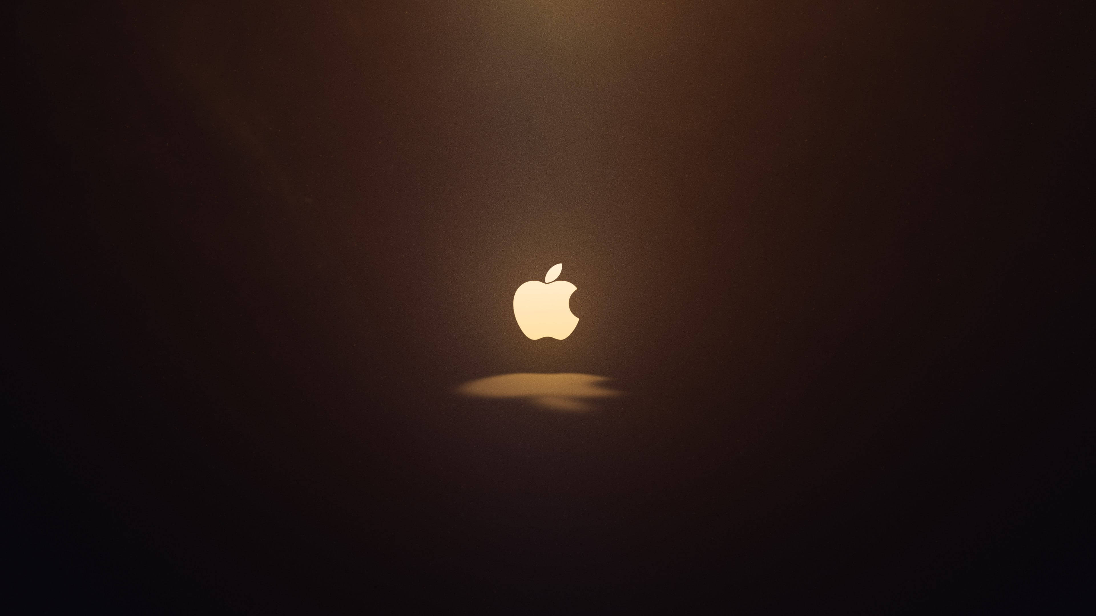 Glødende Apple-logo Macbook Air Bakgrunner