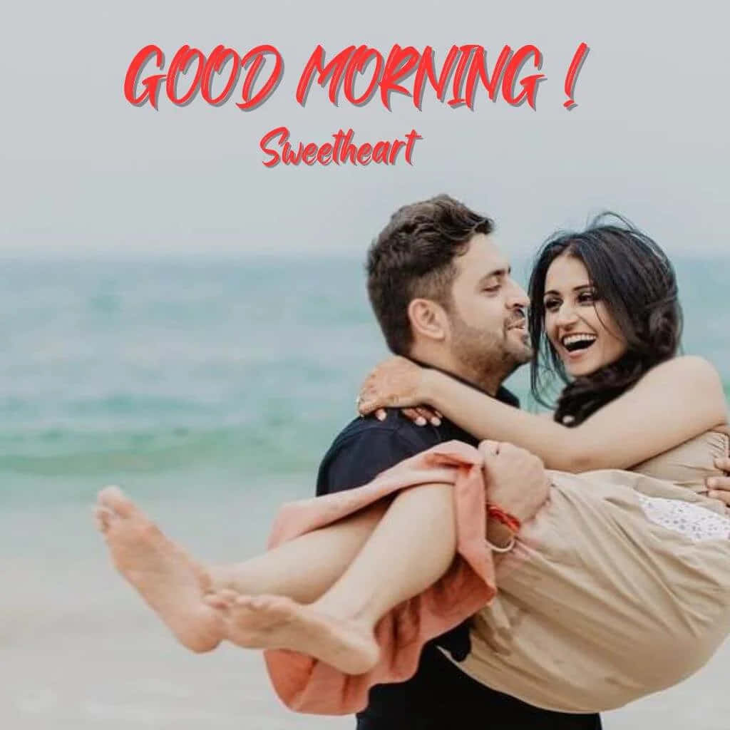 God morgen kjæreste strandklem Bakgrunner