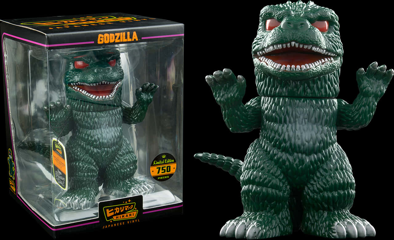 Godzilla-figur i begrenset opplag Bakgrunner