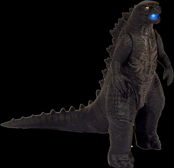 Godzilla-figur som står Bakgrunner