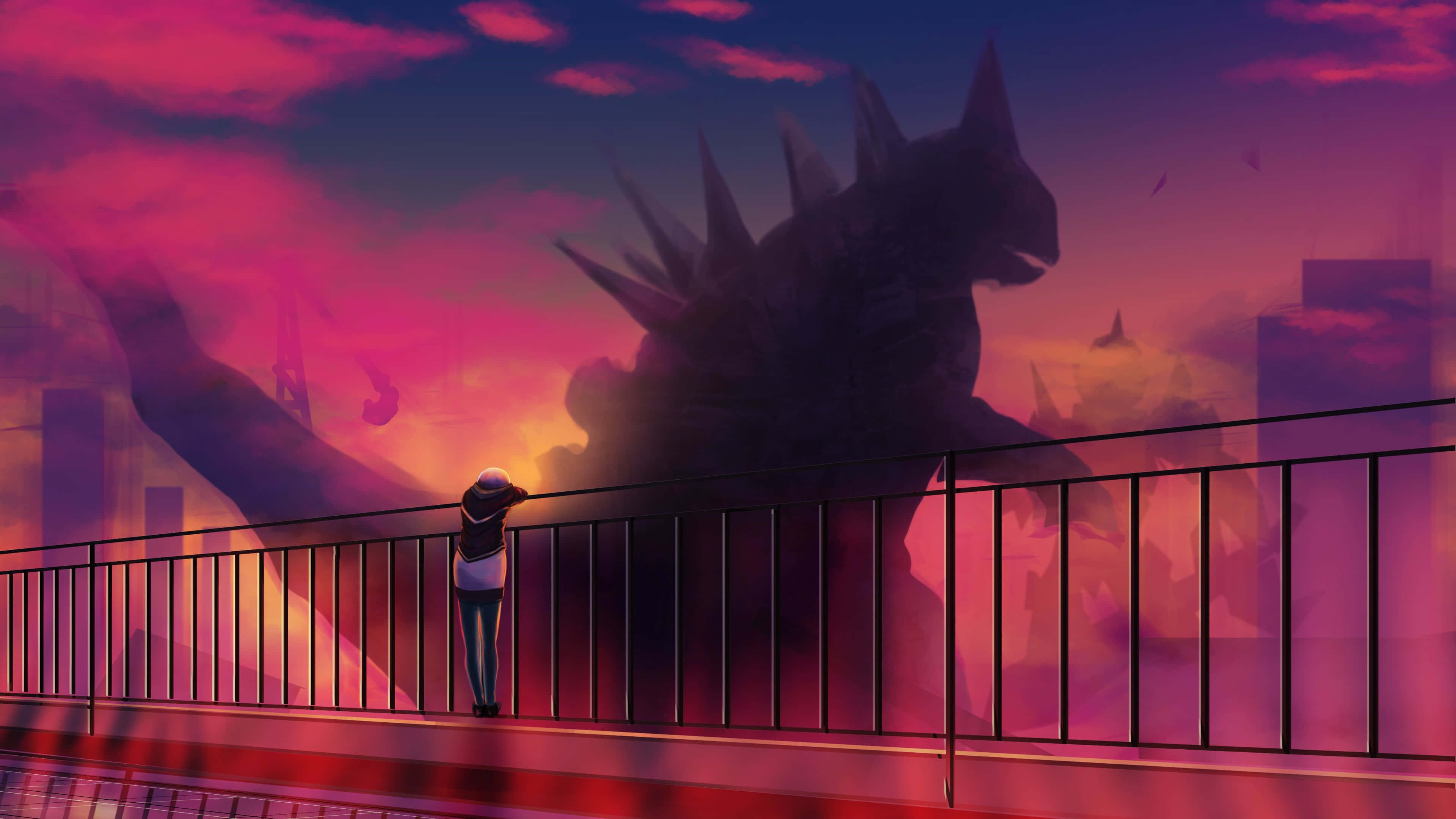 godzilla, godzilla mot kaiju, godzilla mot kaiju, godzilla mot kaiju Bakgrunner