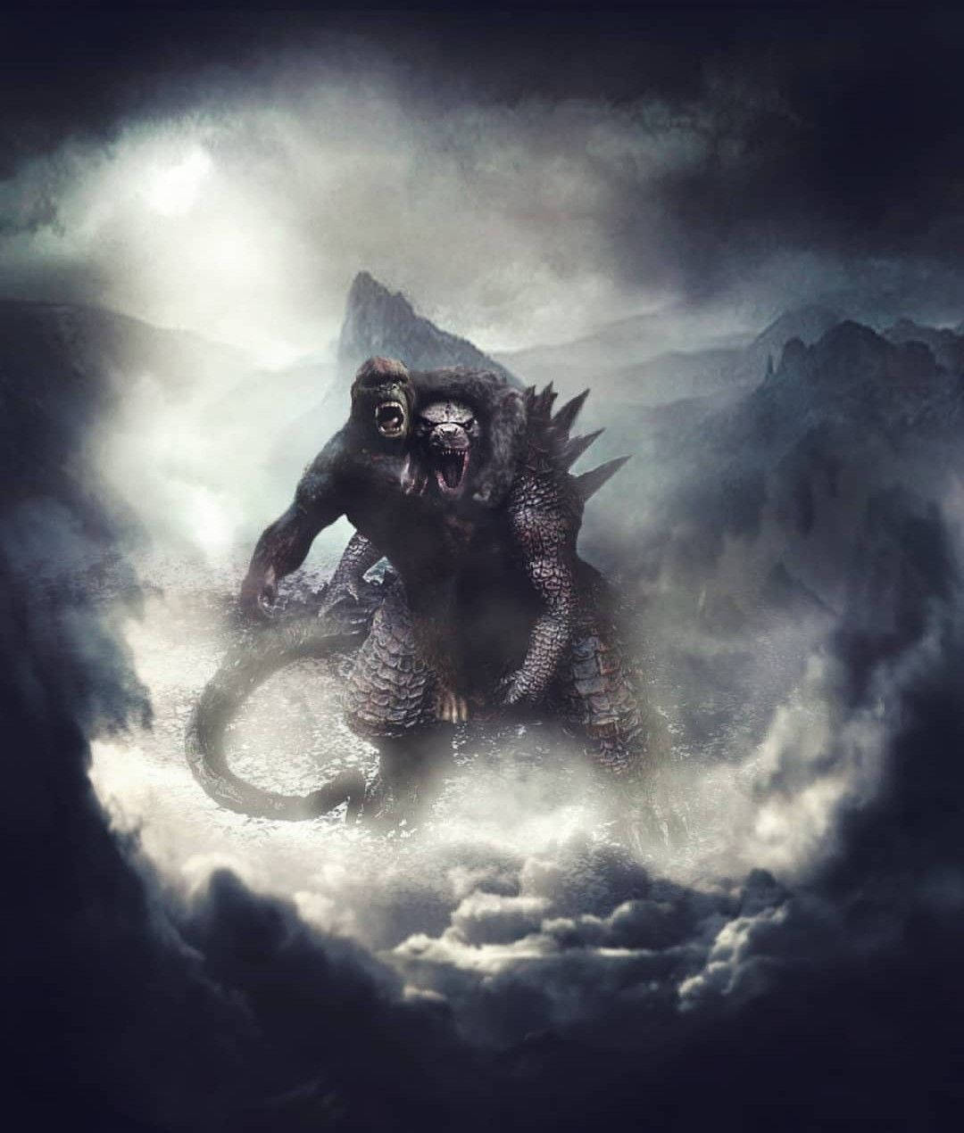 "Godzilla & Kong i en episk duell" Bakgrunner