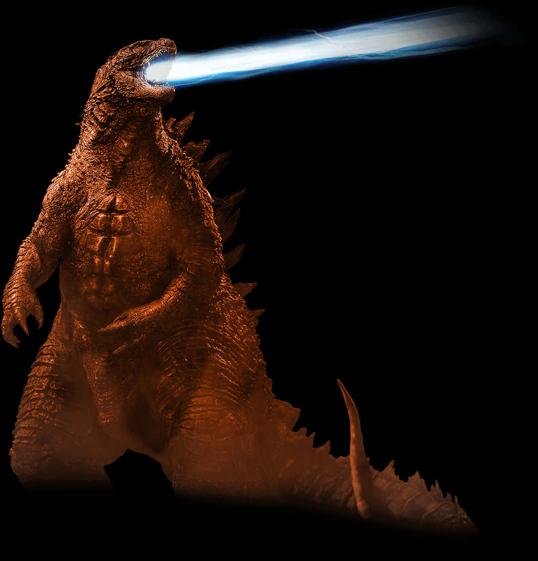 Godzilla sender ut atompust Bakgrunner