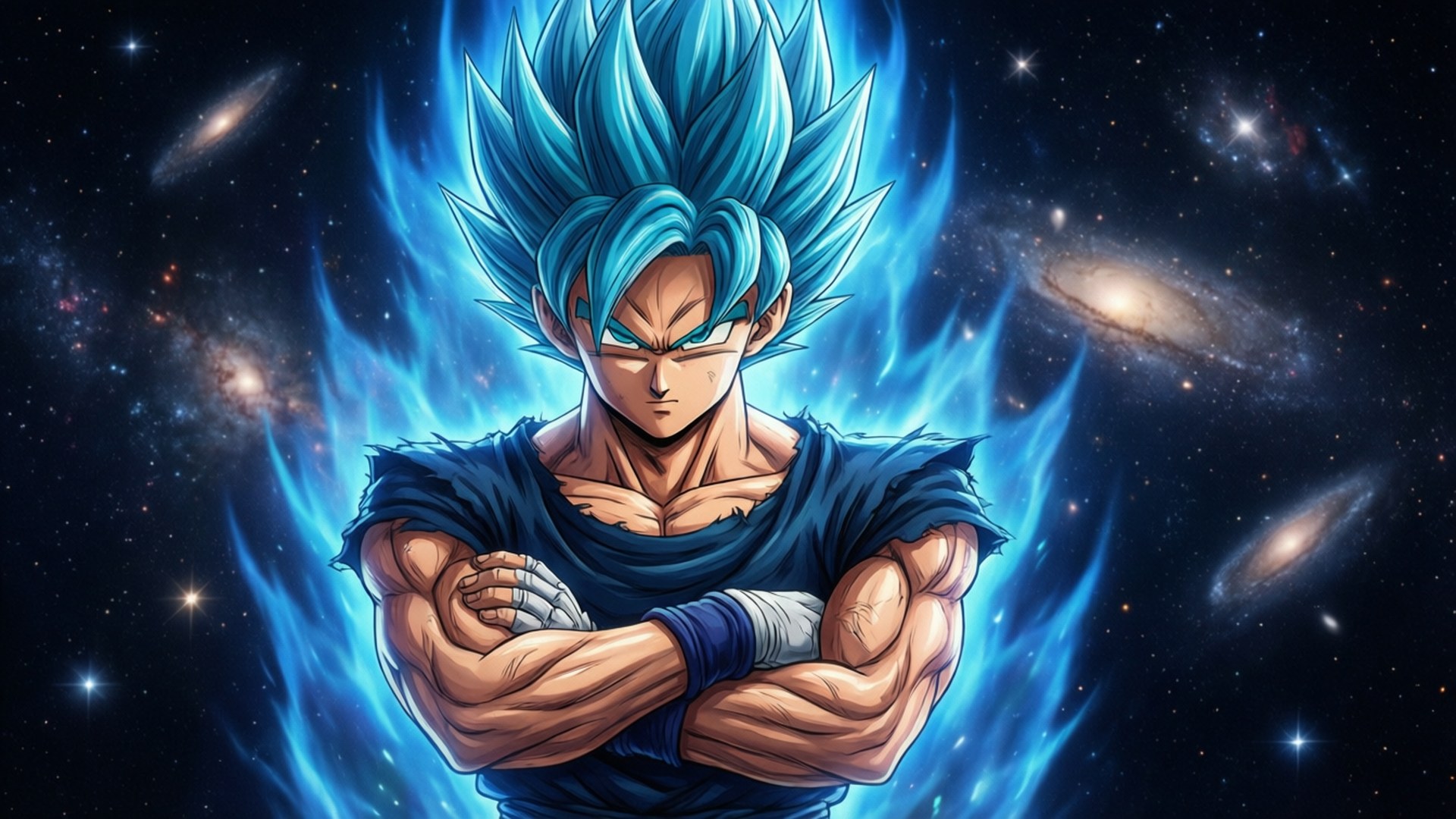 Gogeta Kosmisk Positur Bakgrunner