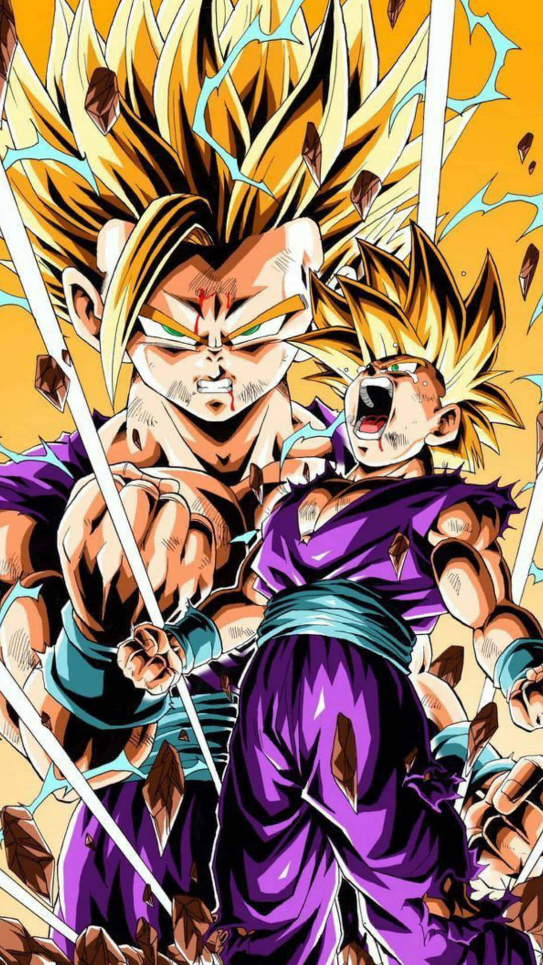 Gohan iPhone sint skrikende Bakgrunner