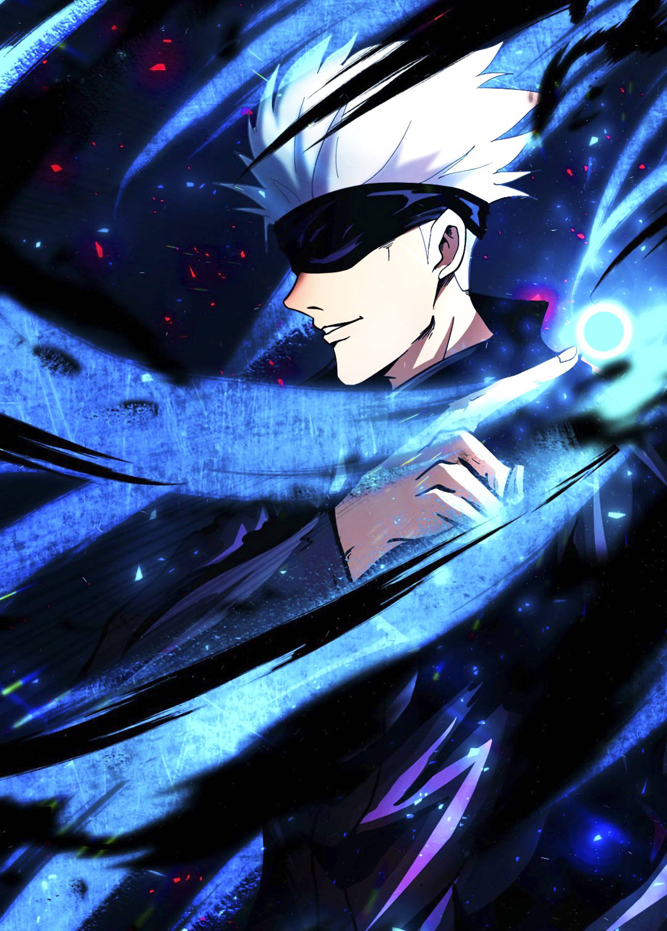 Gojo Sataru — Kule anime-GIF Bakgrunner