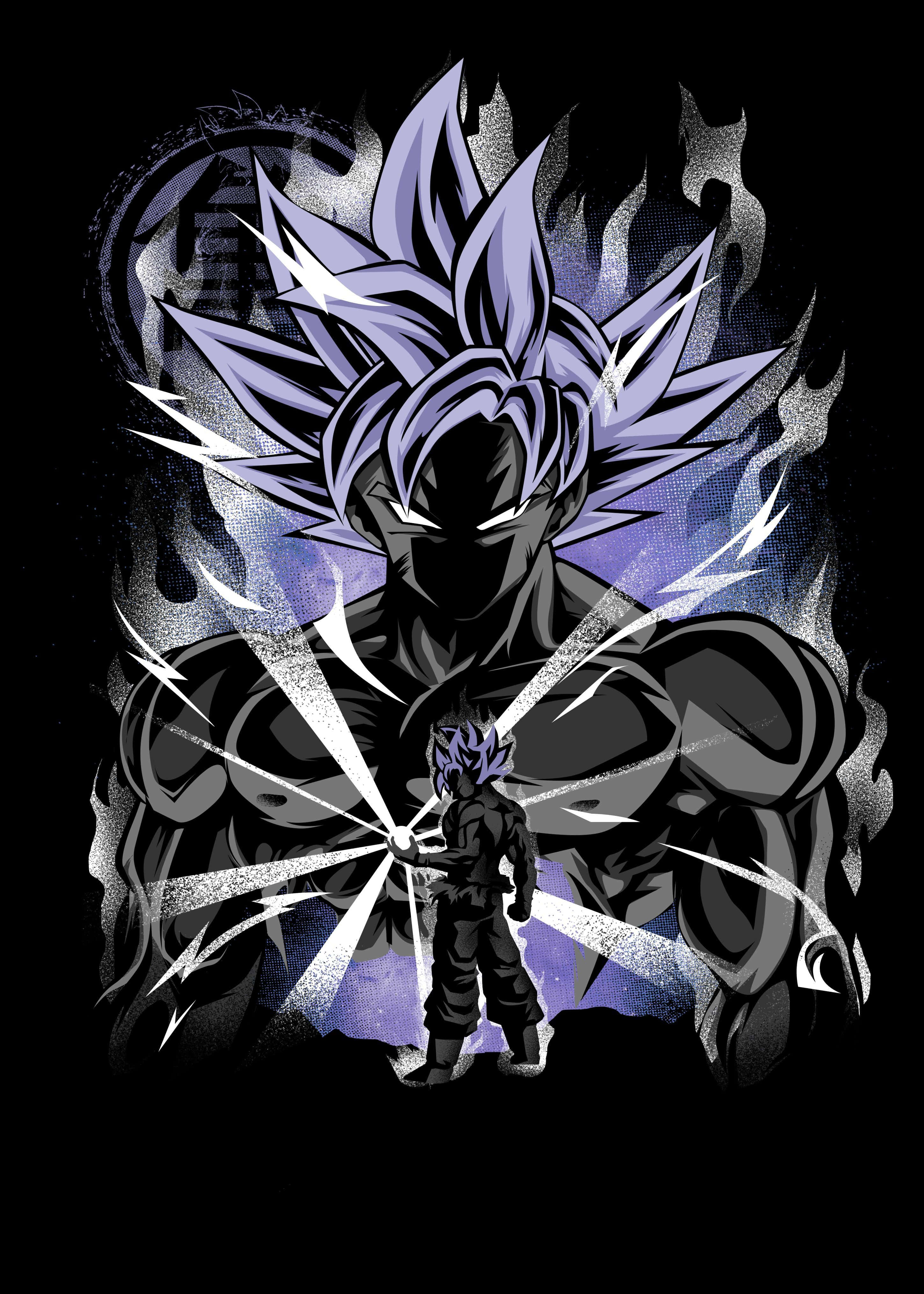 Goku Black Slipper Ut Sin Ultimate Kraft Bakgrunner