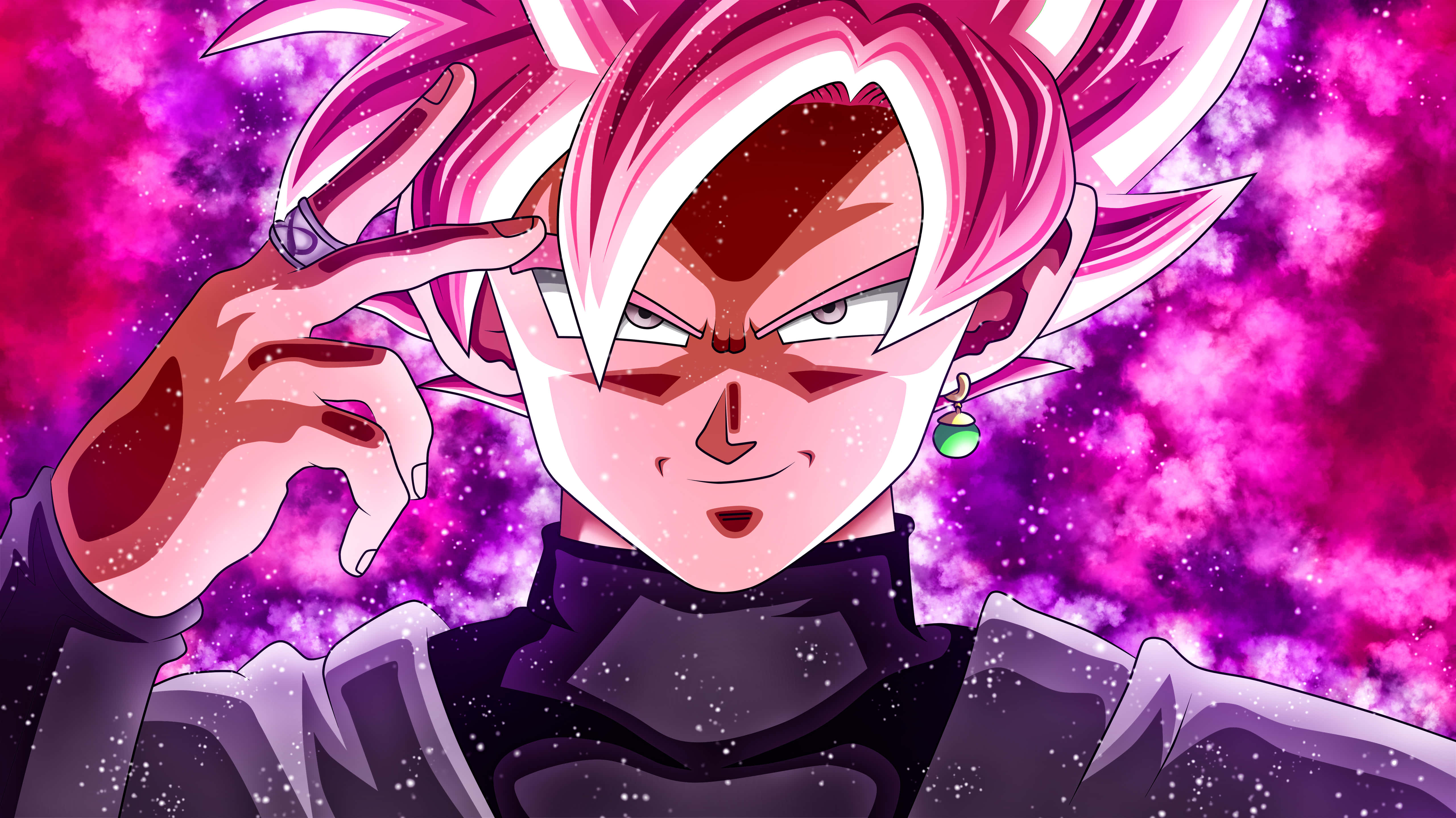 Goku Blacks kamp for å redde universet Bakgrunner