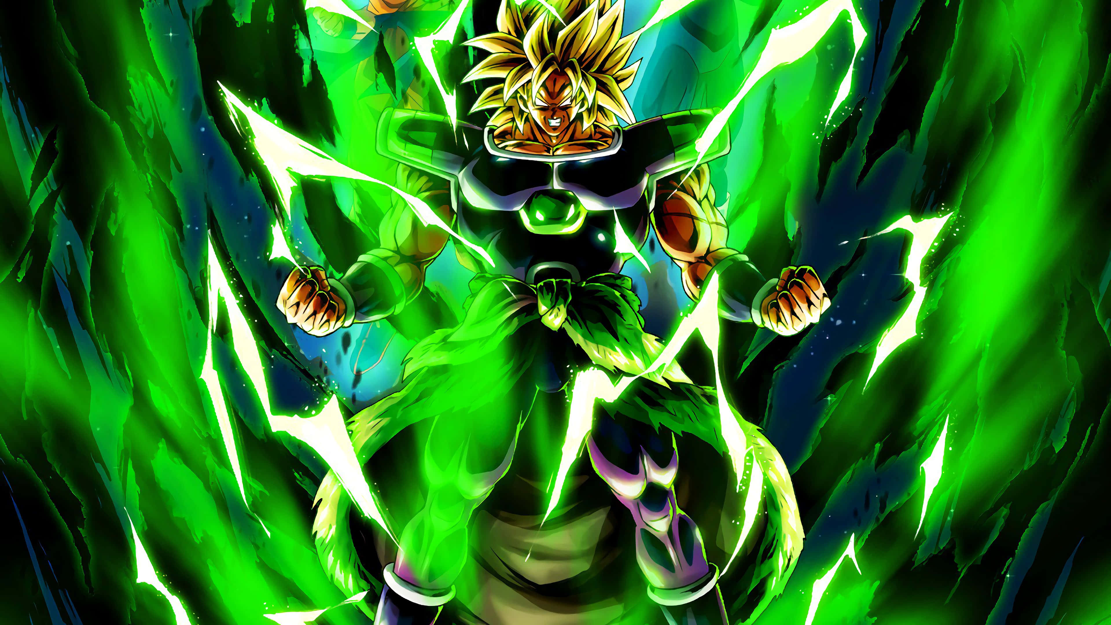 Goku gjør seg klar til å møte den legendariske saiyaneren Broly Bakgrunner