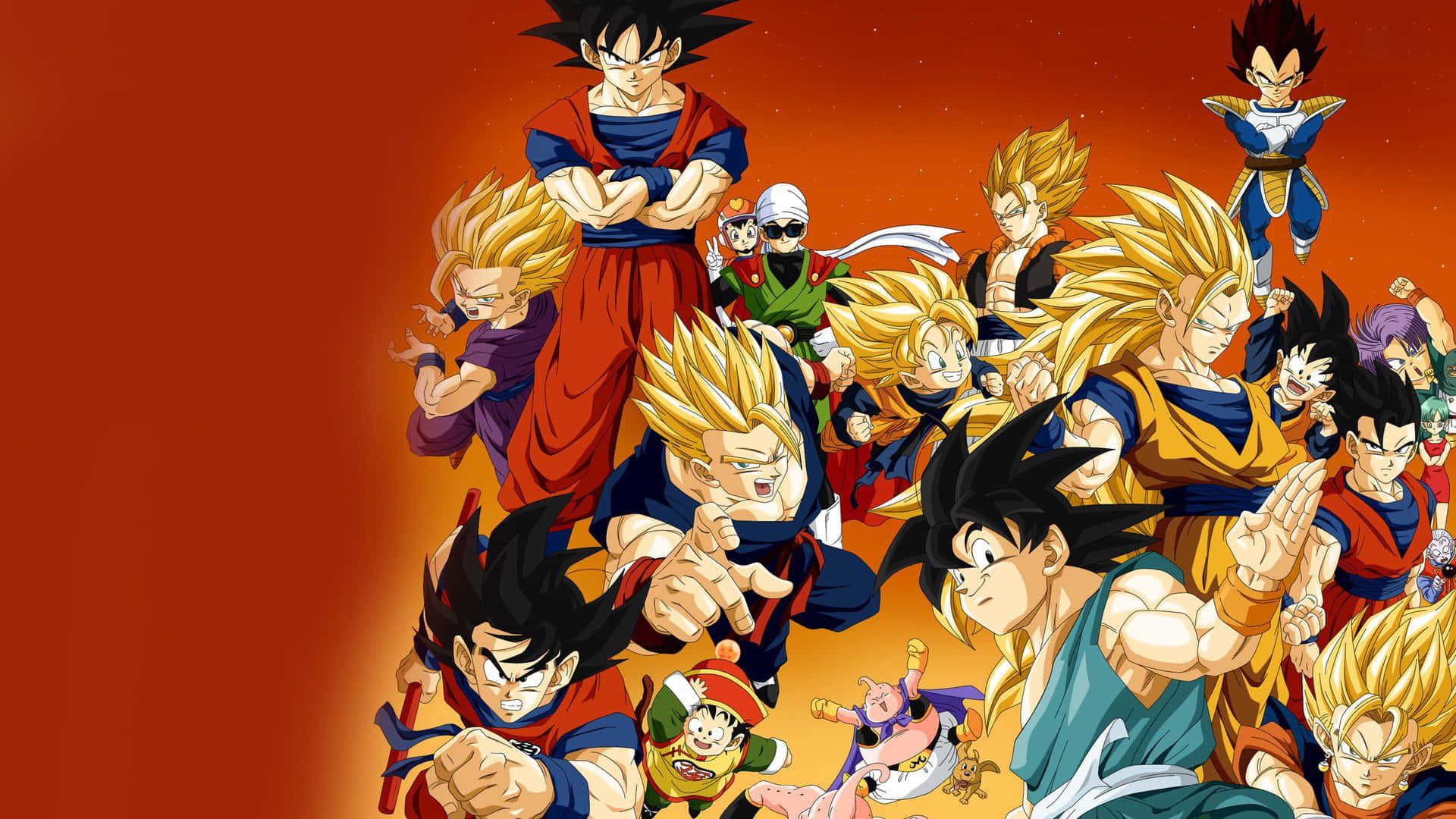 Goku kjemper mot Beerus, Ødeleggelsesguden i Dragon Ball Super Bakgrunner