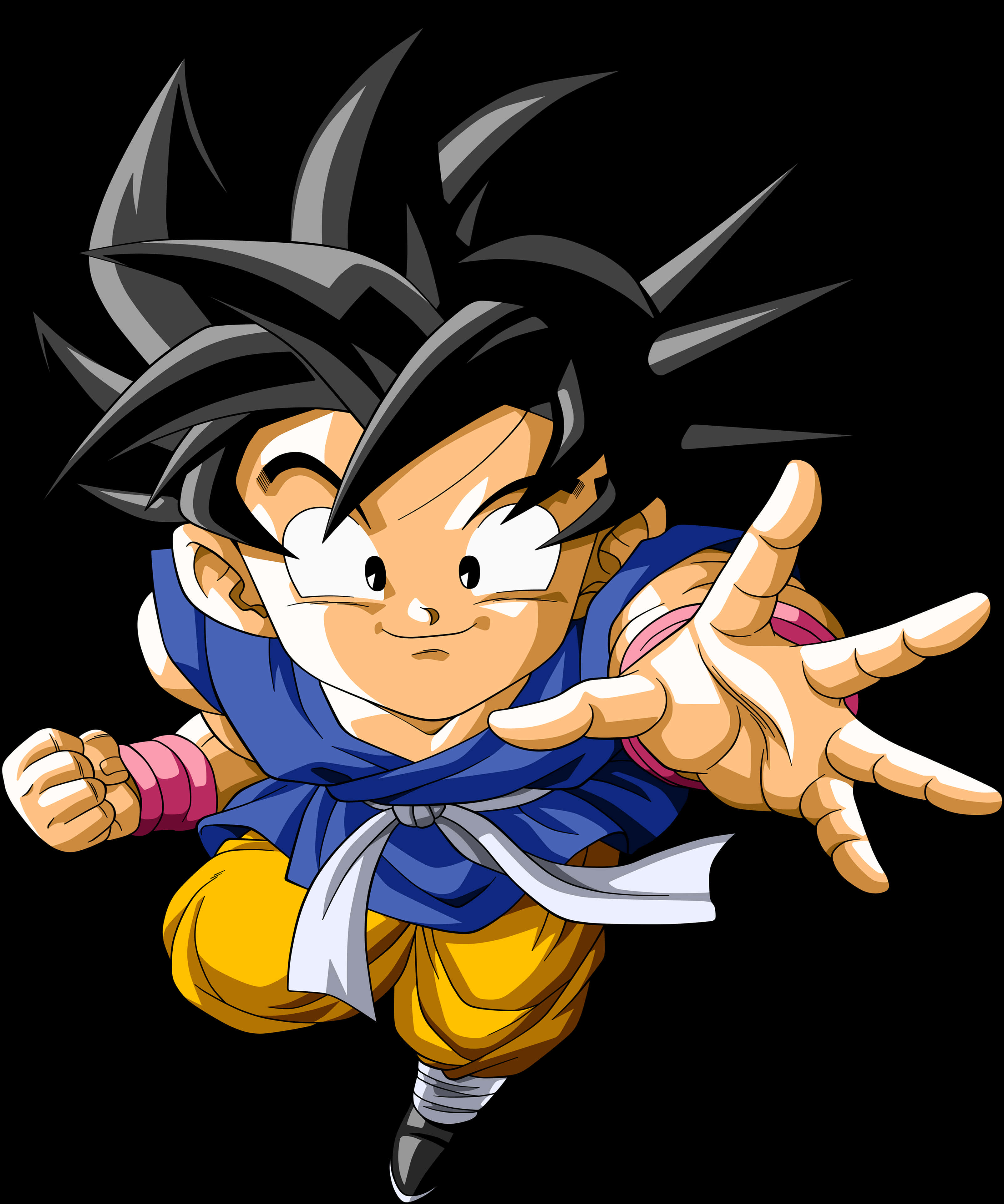 Goku Klar for Aksjon Bakgrunner