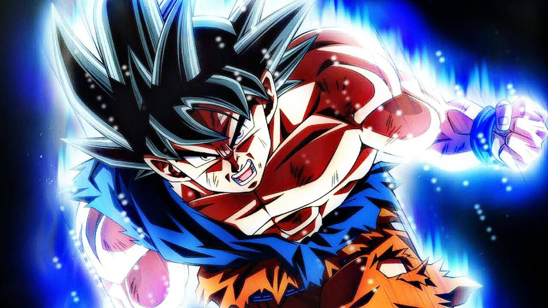 Goku låser opp enestående kraft – Super Saiyan Blue Kaio-Ken Bakgrunner