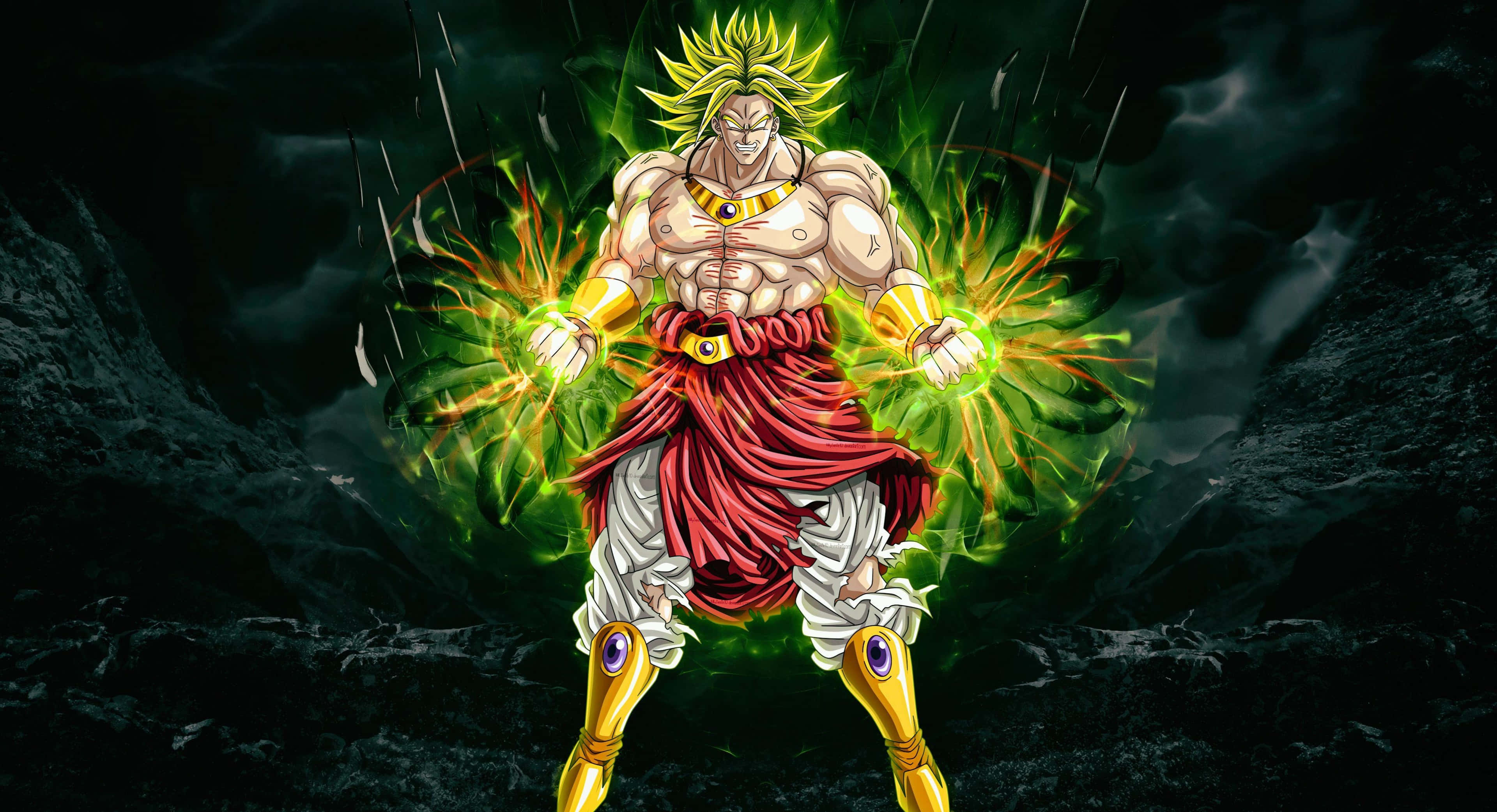 Gokū og Vegeta kjemper i den episke filmutgivelsen av Dragon Ball Super: Broly Bakgrunner