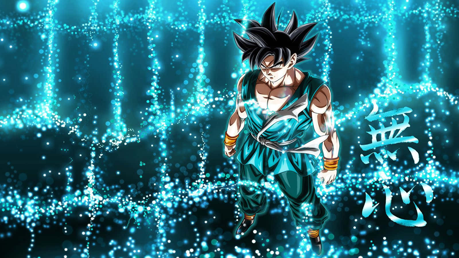 Goku og Vegeta som Super Saiyaner på planeten Namek Bakgrunner