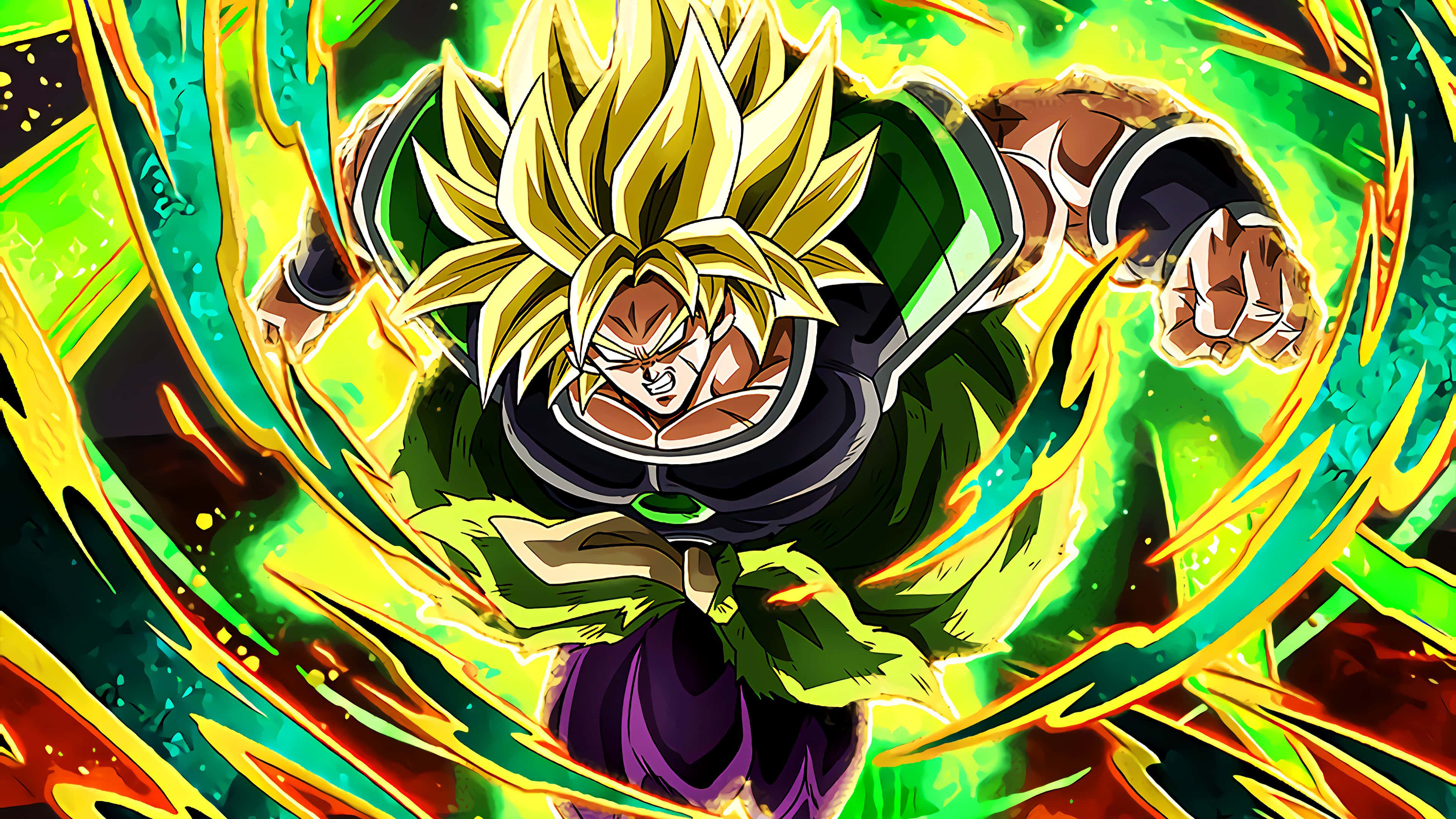 Goku og Vegeta tar kampen opp mot den fryktinngytende krigeren Broly i Dragon Ball Super Broly. Bakgrunner